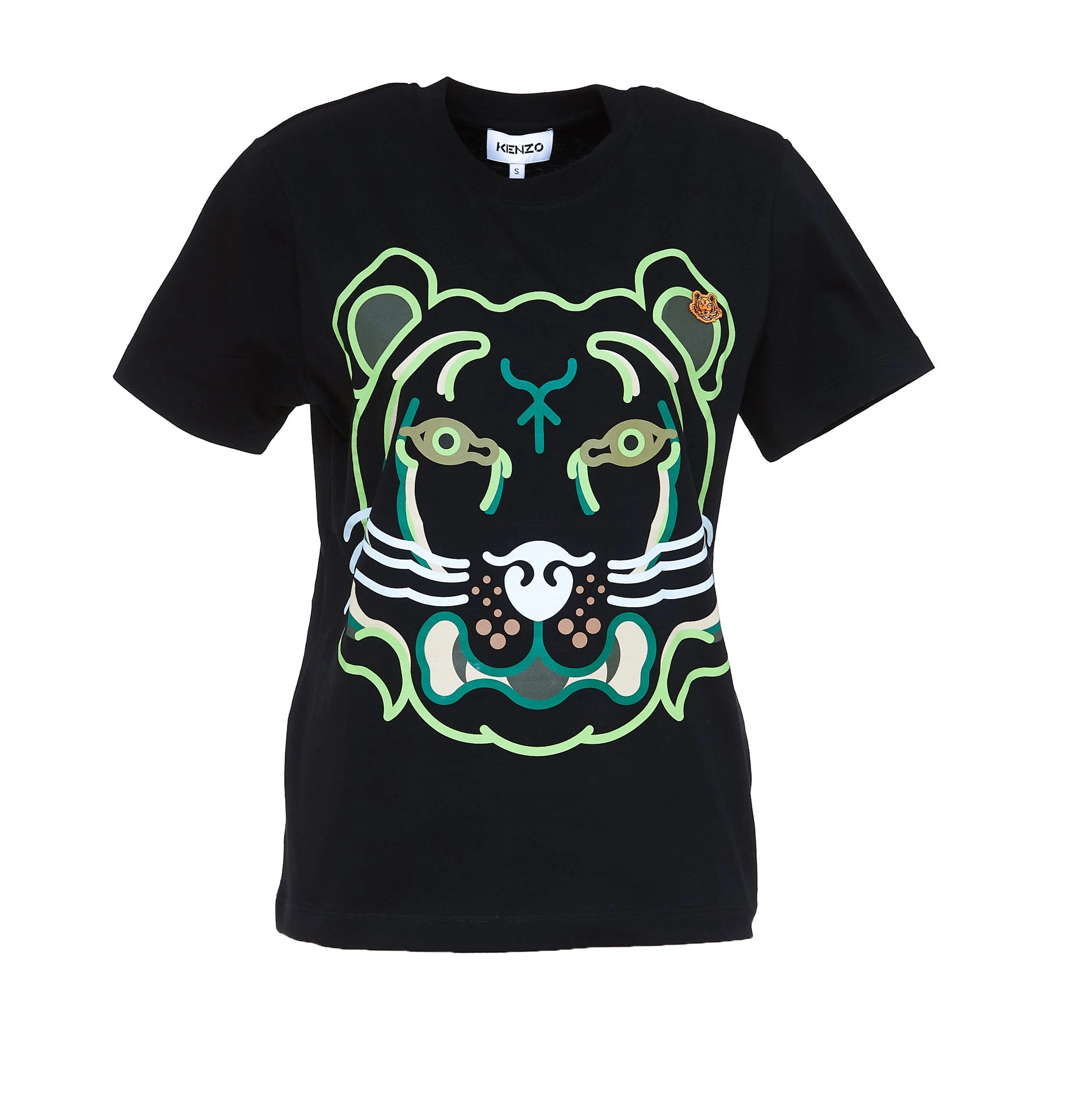 Kenzo Tiger Printed Crewneck T-Shirt