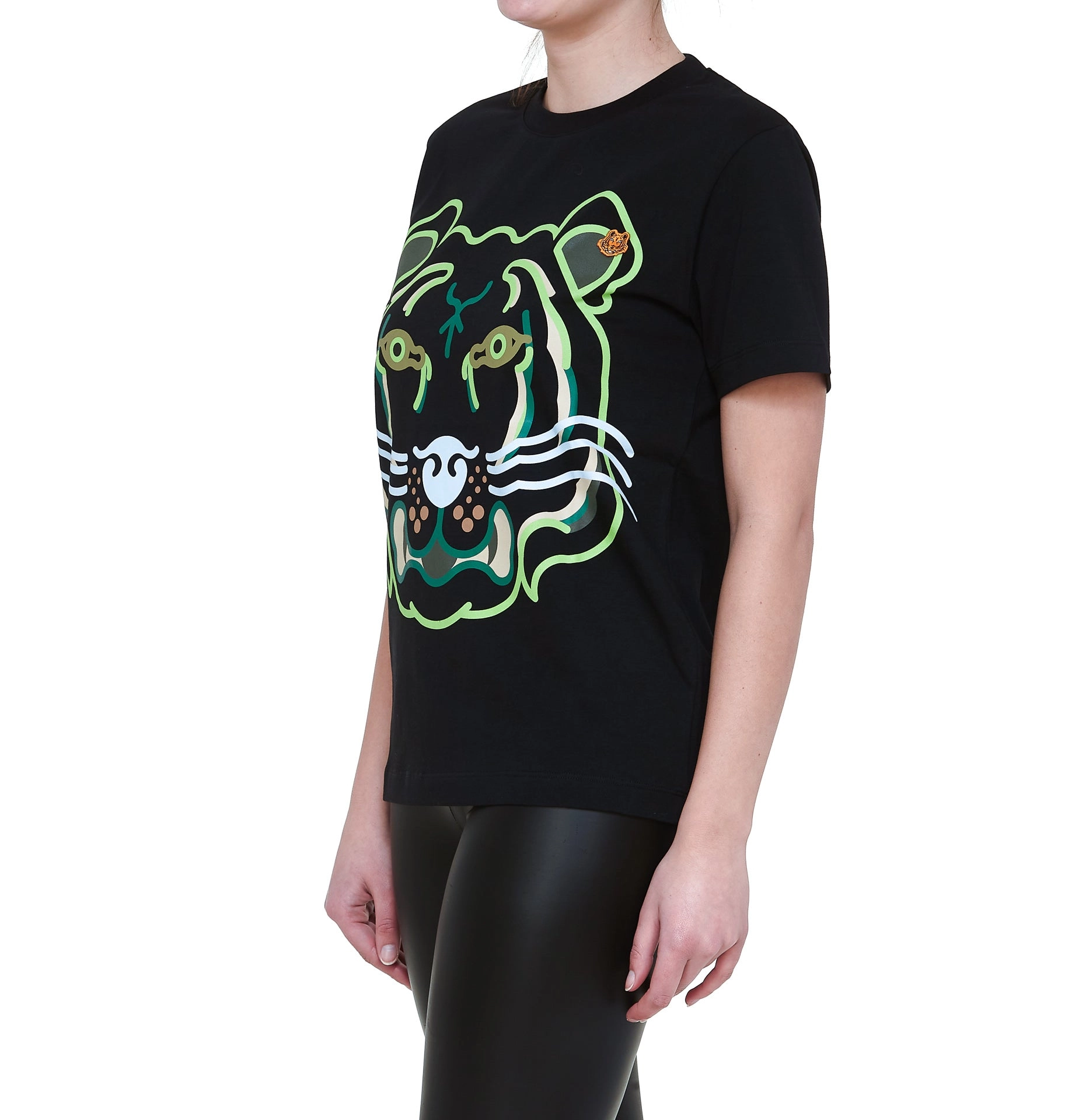 Kenzo Tiger Printed Crewneck T-Shirt