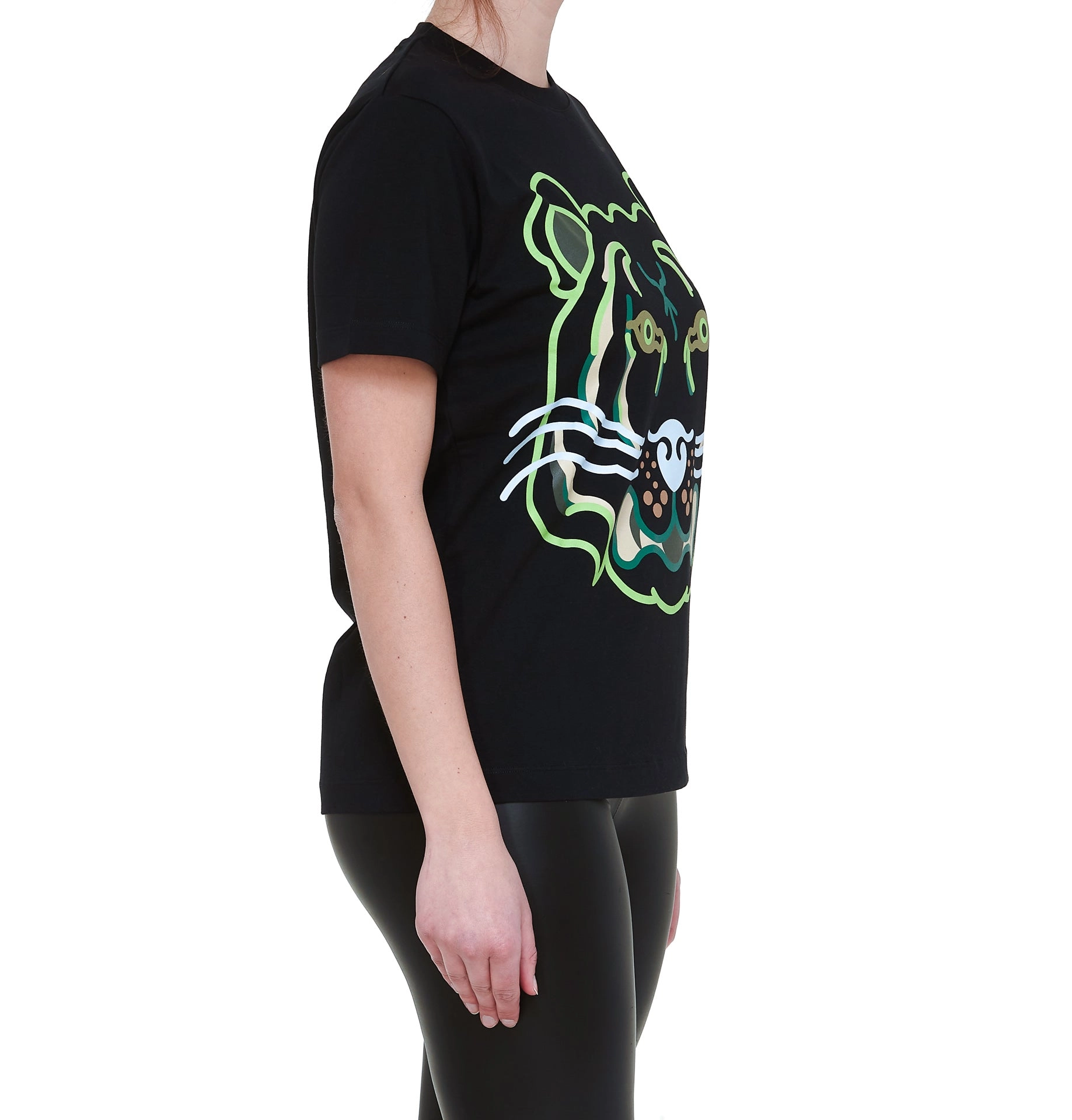 Kenzo Tiger Printed Crewneck T-Shirt