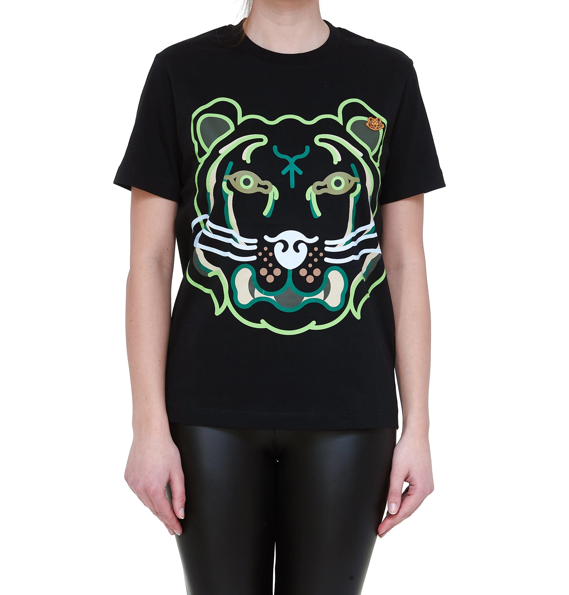 Kenzo Tiger Printed Crewneck T-Shirt