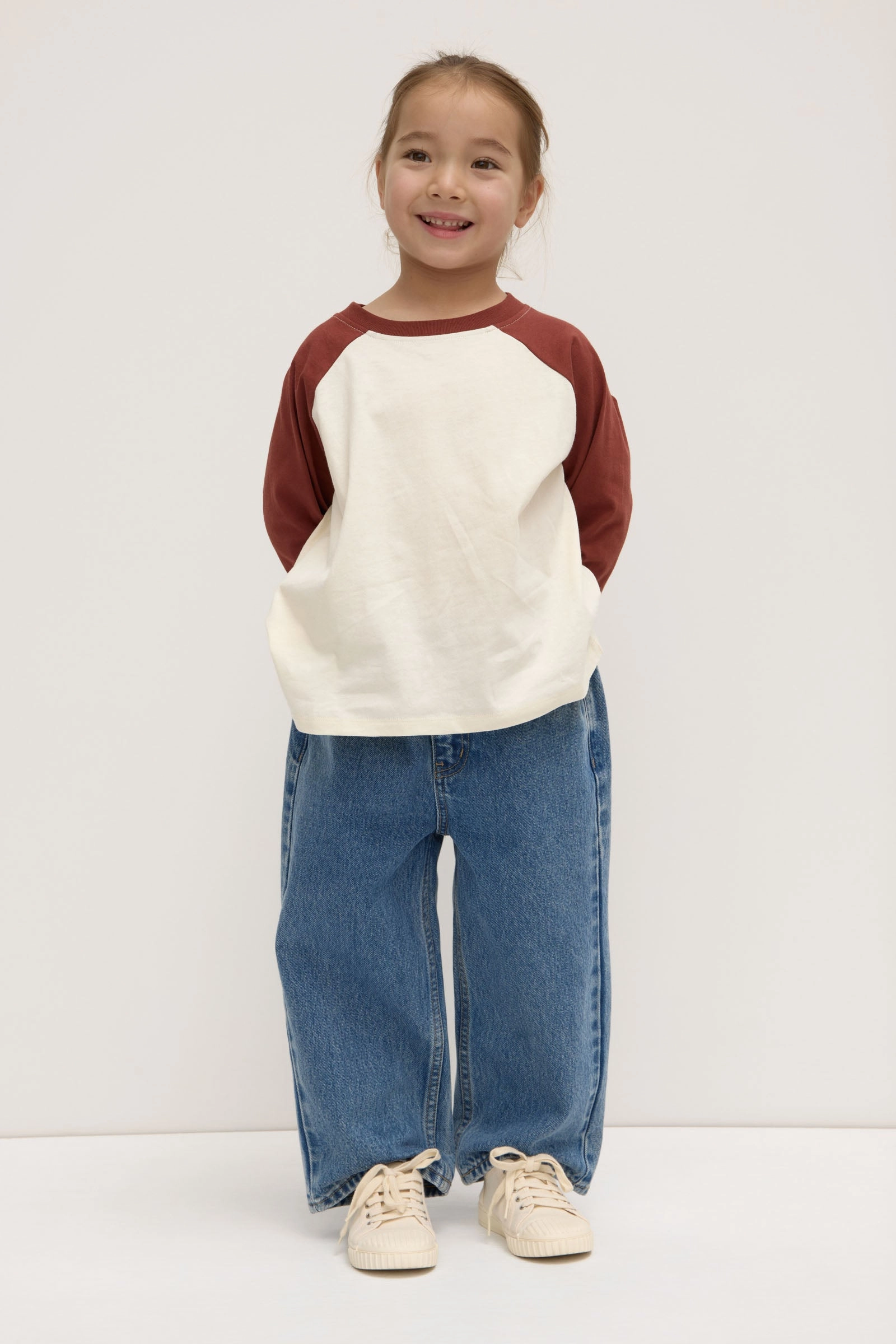 Kids Raglan Long Sleeve Tee