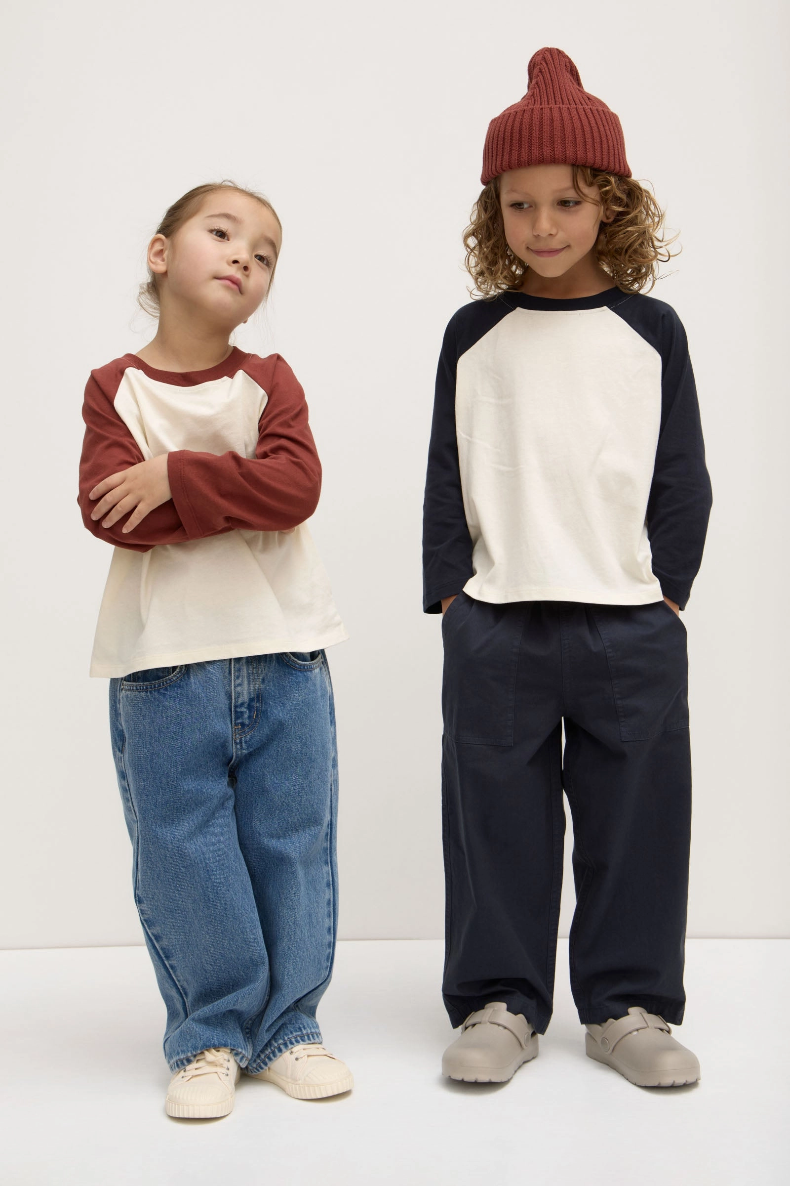 Kids Raglan Long Sleeve Tee