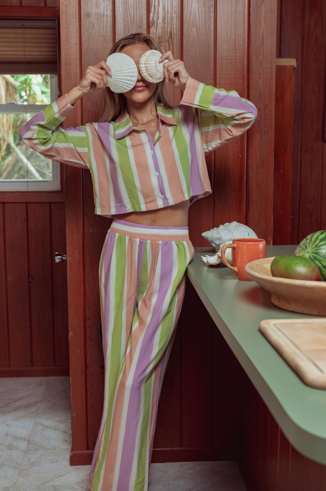 Kilo Brava Long Cotton PJ Set