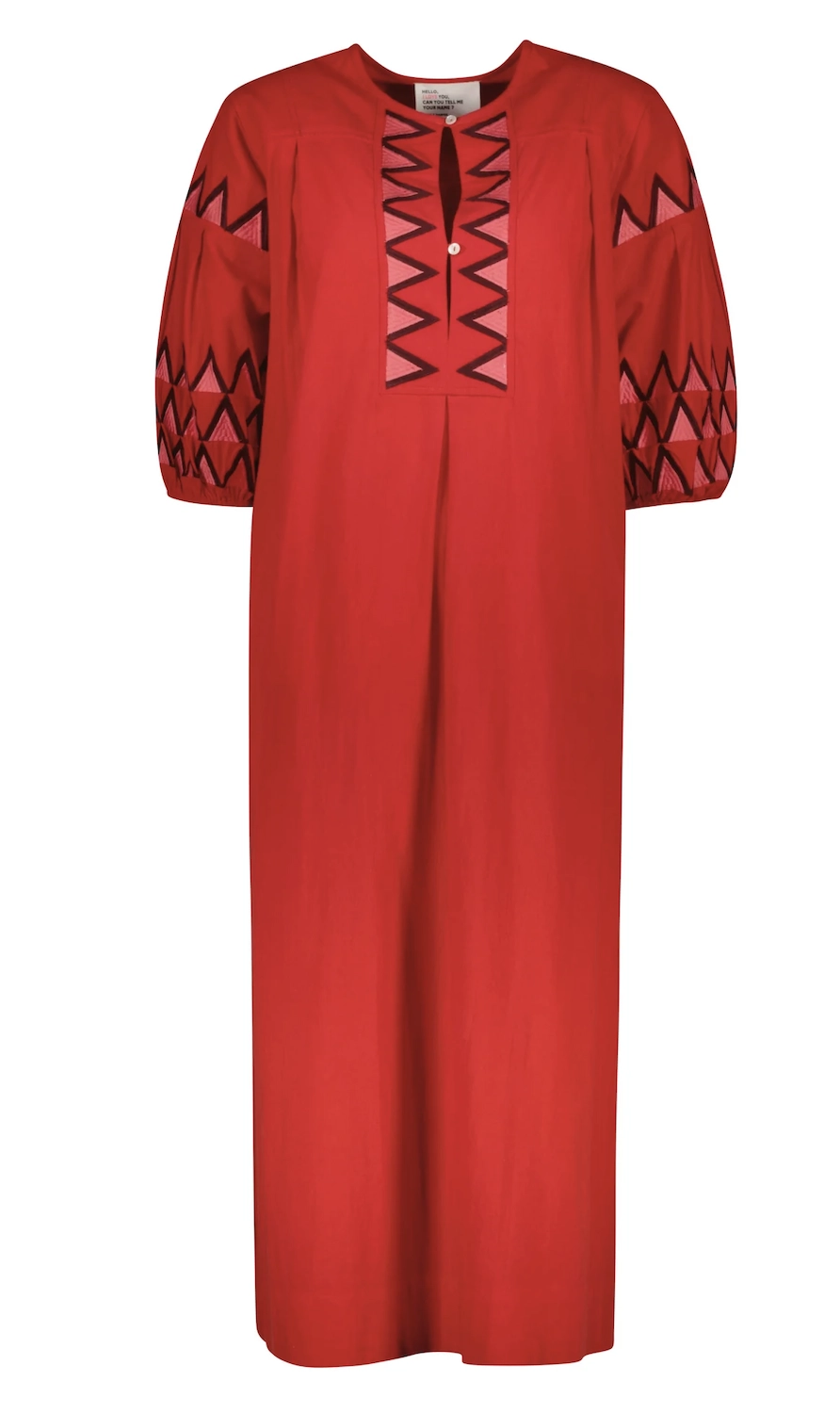 Leon & Harper Rudo Alpha Red Dress