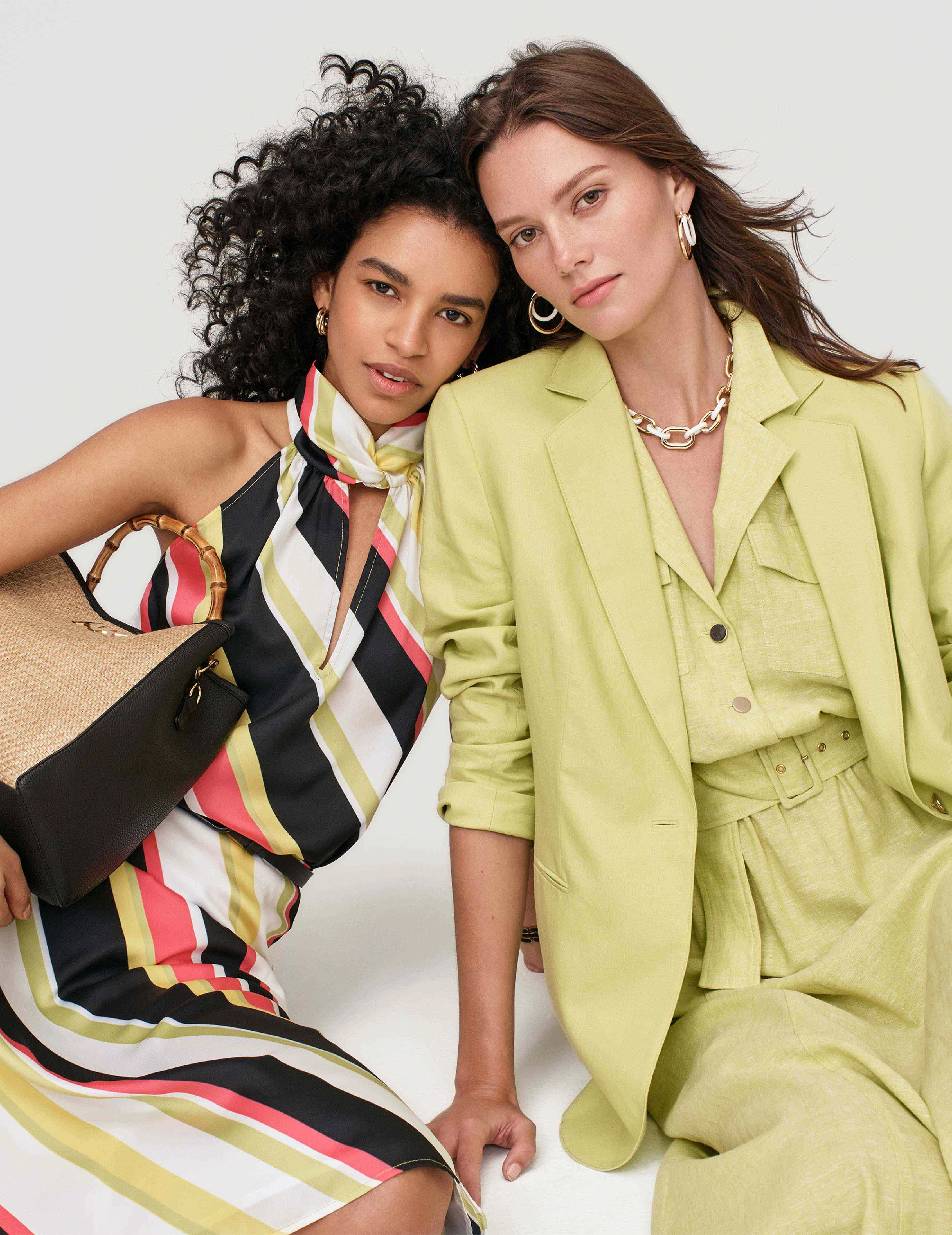 Linen One Button Jacket With Notch Collar- Sale