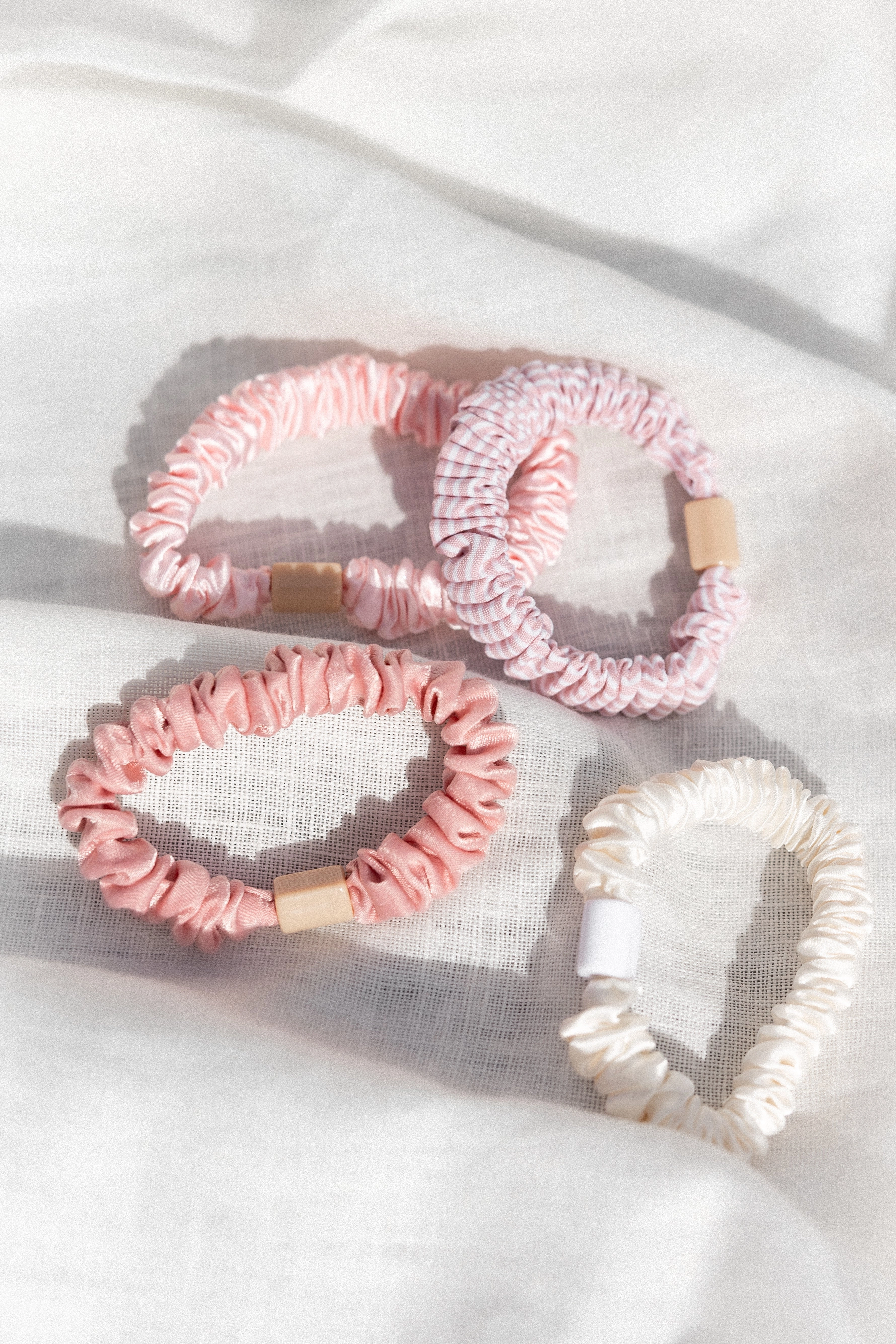 Maddox Hair Tie Set - Pink Multi