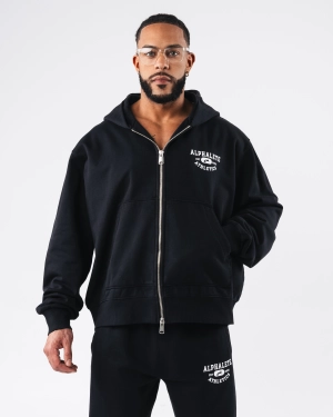 Member Vintage Zip Up - Black
