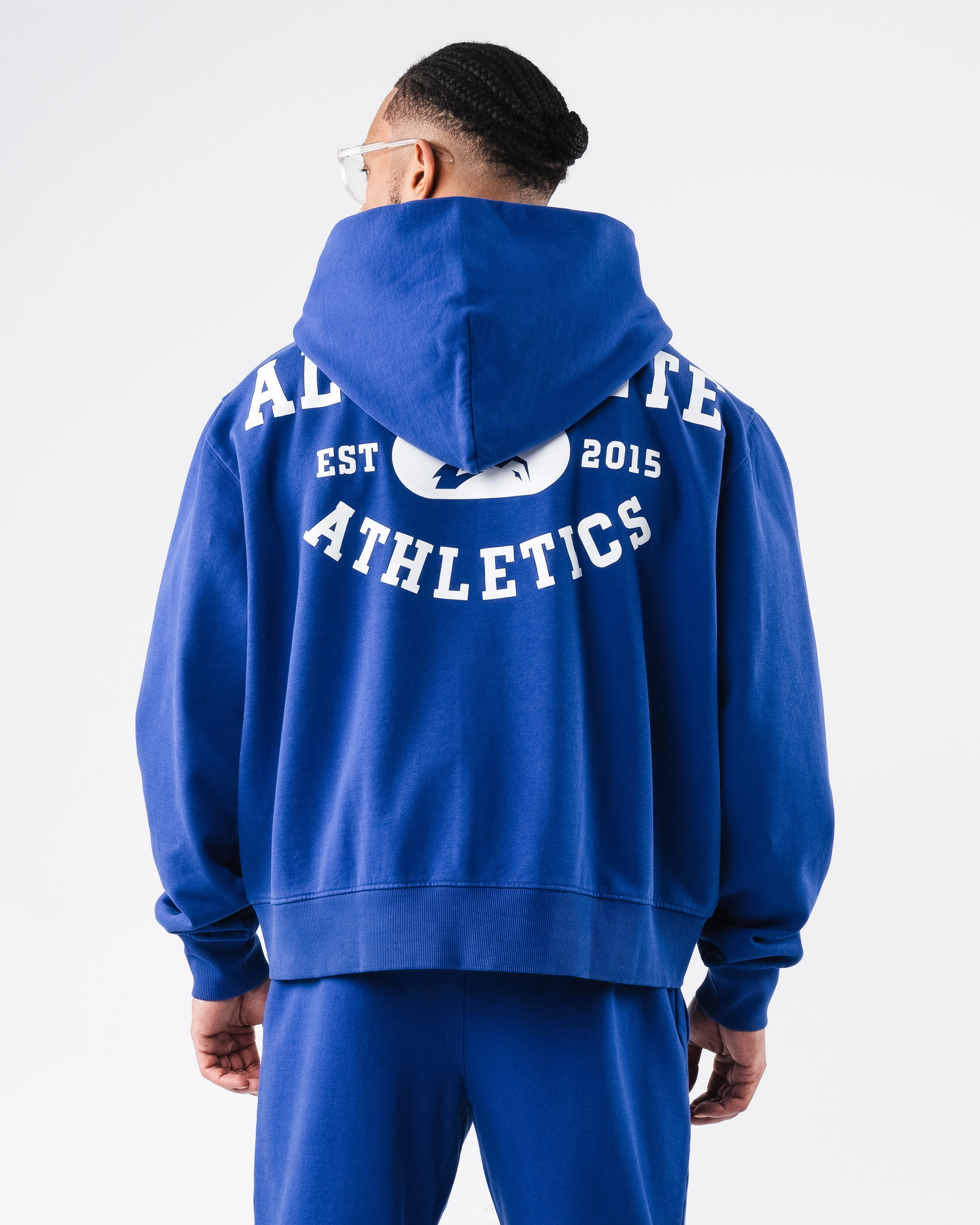 Member Vintage Zip Up - Varsity Blue