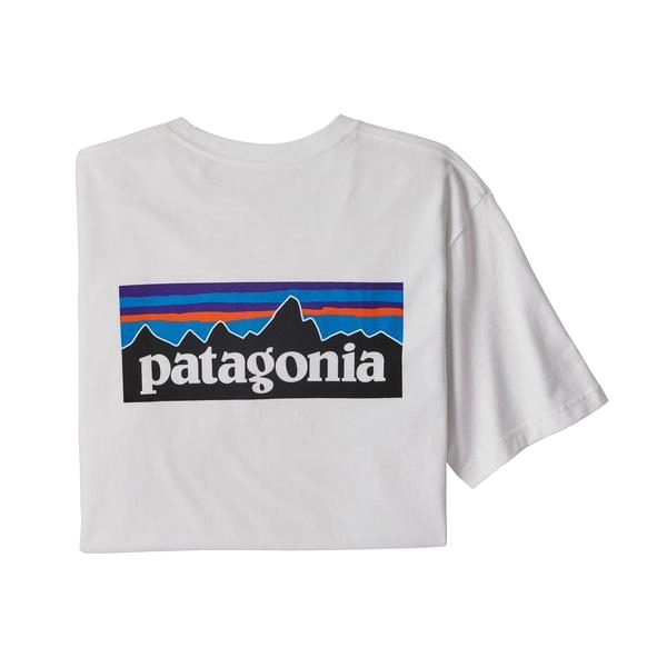 Mens Patagonia P-6 Logo Responsibili-Tee