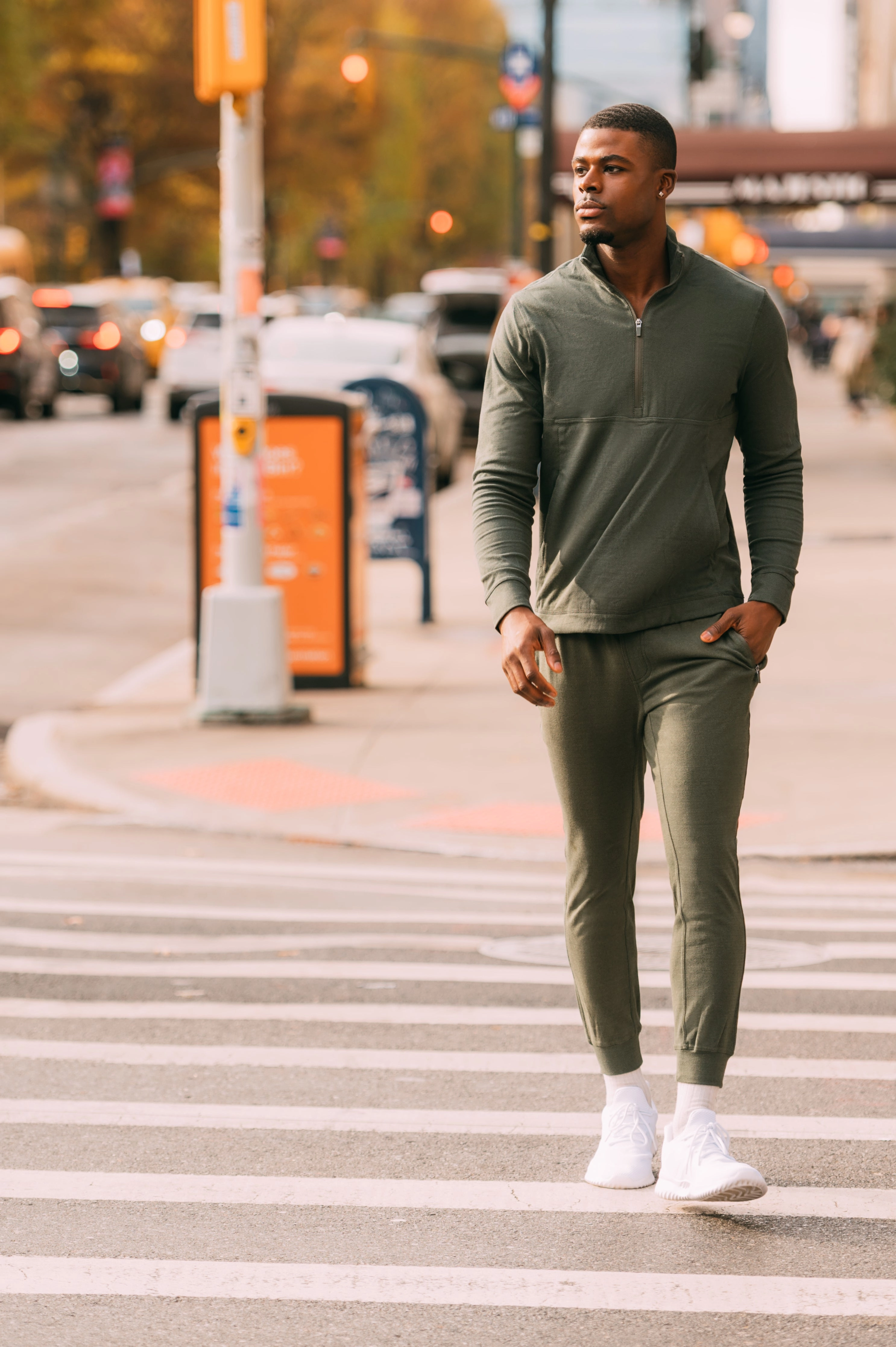 Mens Softlite Half Zip Jacket