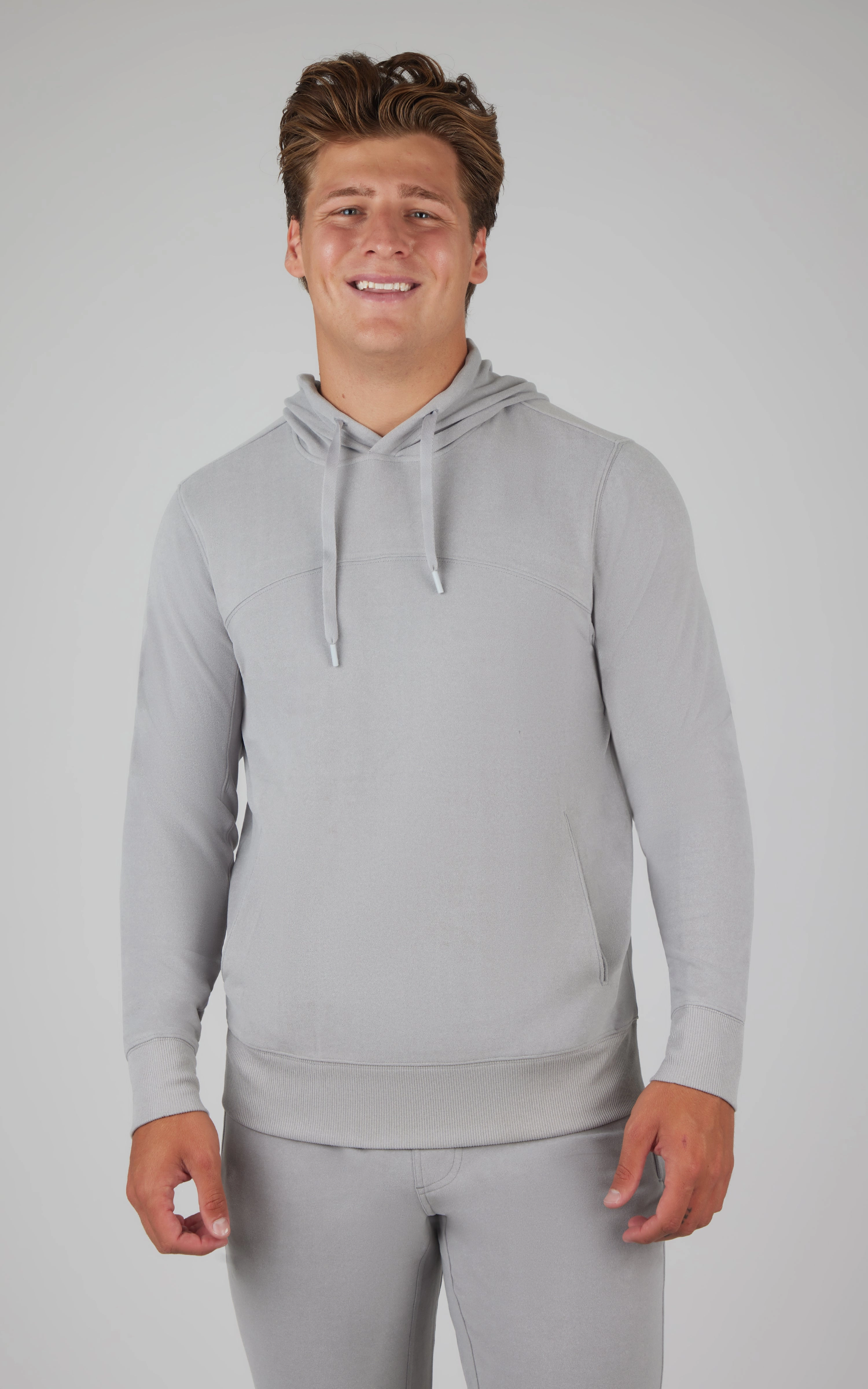 Mens Ultra Melange Fleece Hoodie