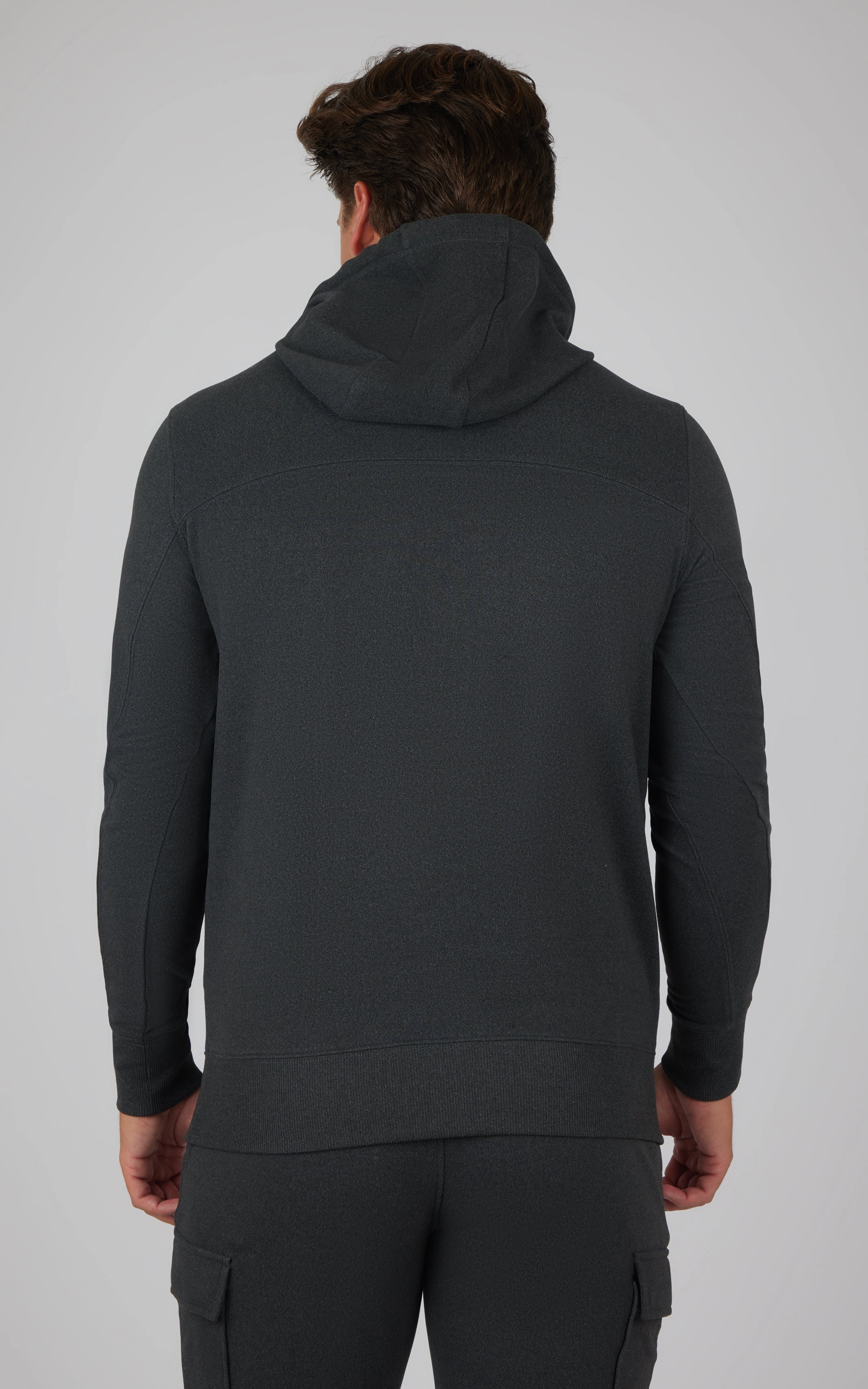 Mens Ultra Melange Fleece Hoodie