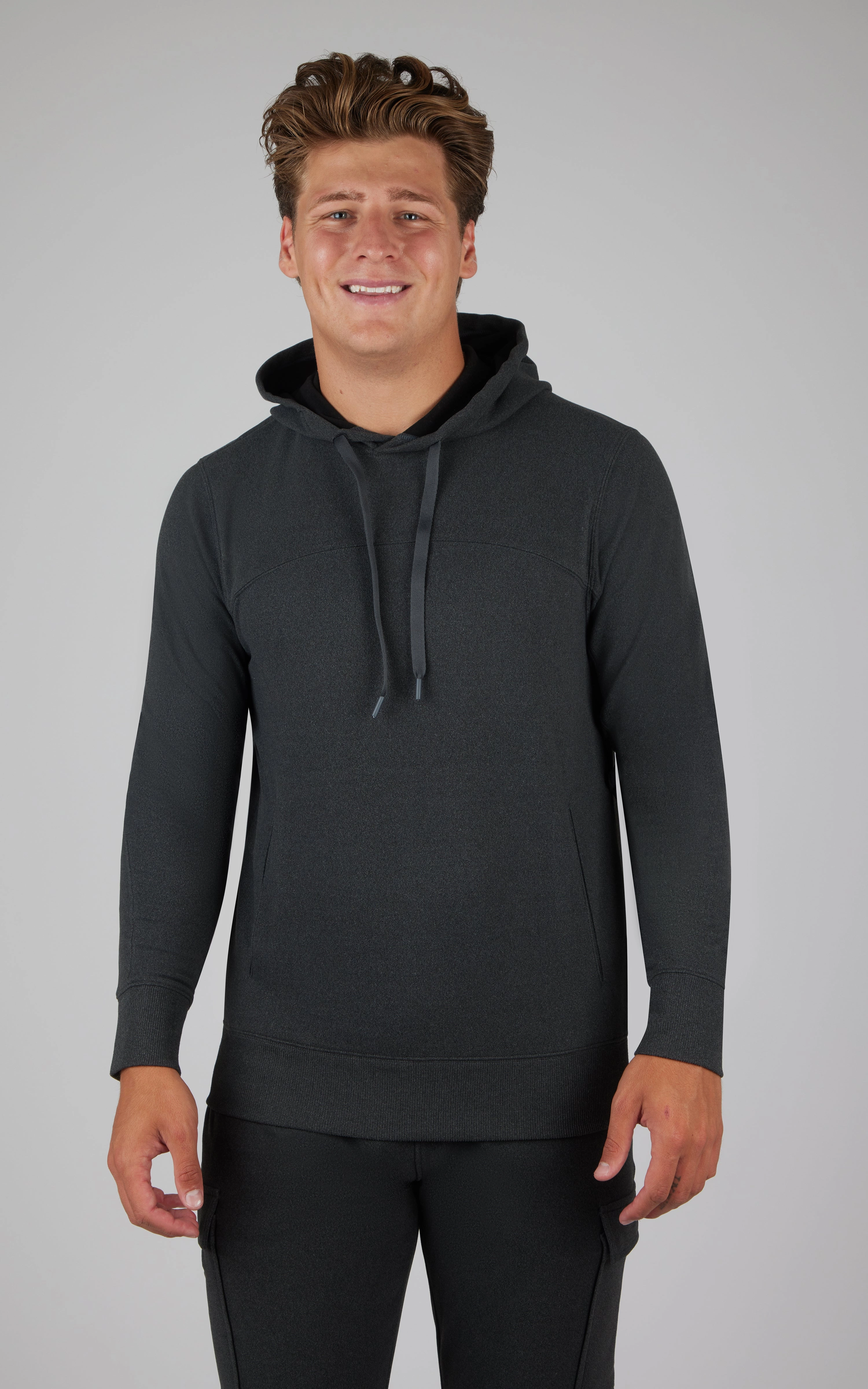Mens Ultra Melange Fleece Hoodie