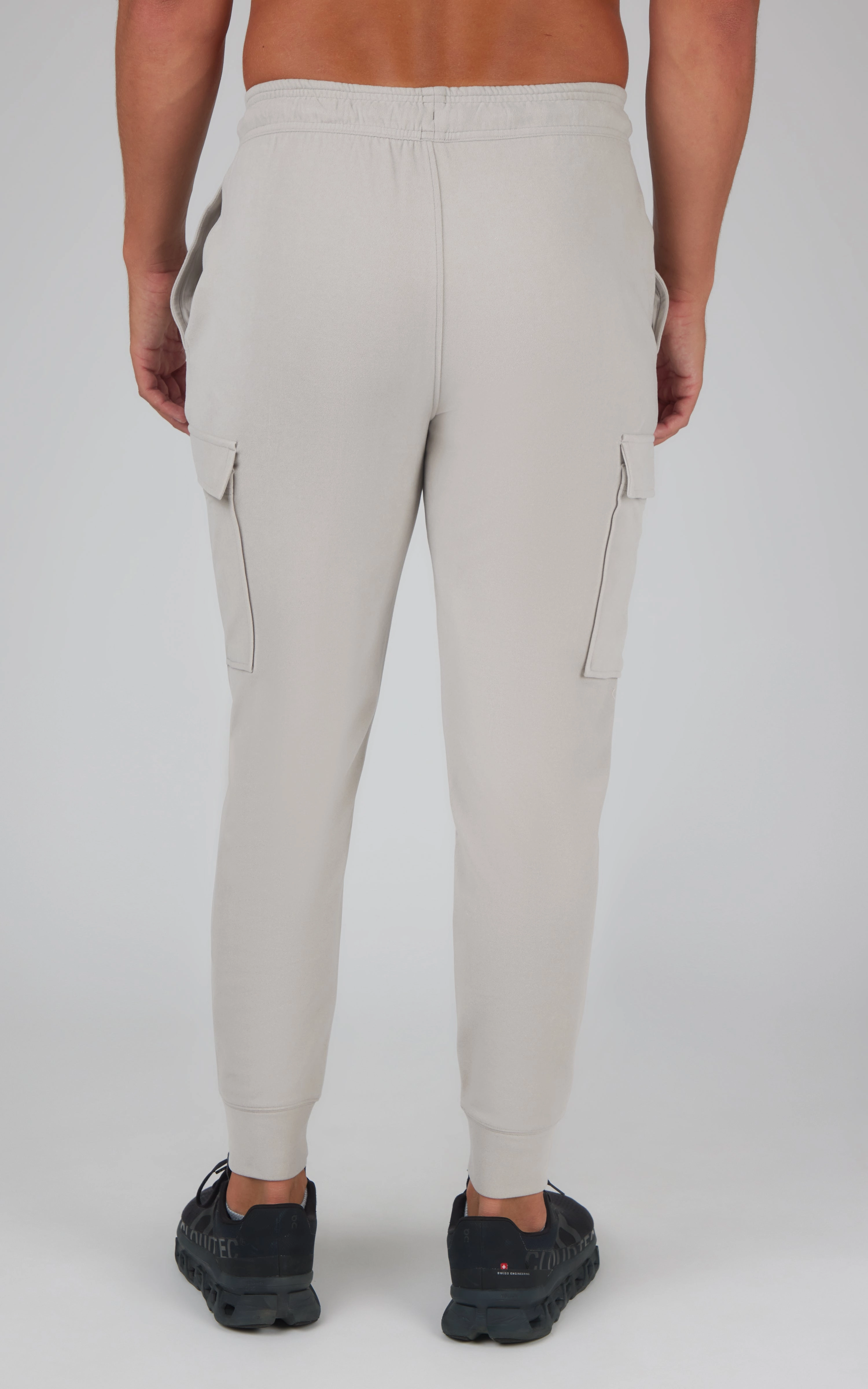 Mens Ultra Melange James Fleece Cargo Jogger