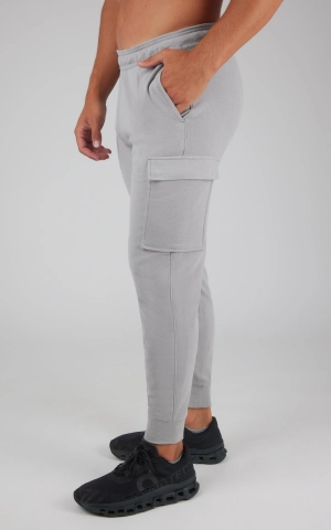 Mens Ultra Melange James Fleece Cargo Jogger