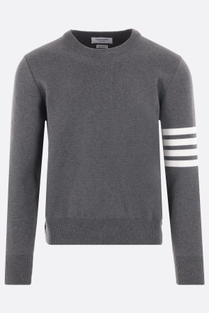 Milano stitch cotton pullover