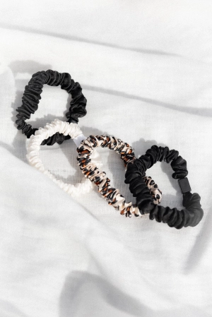 Morgan Hair Tie Set - Black Multi