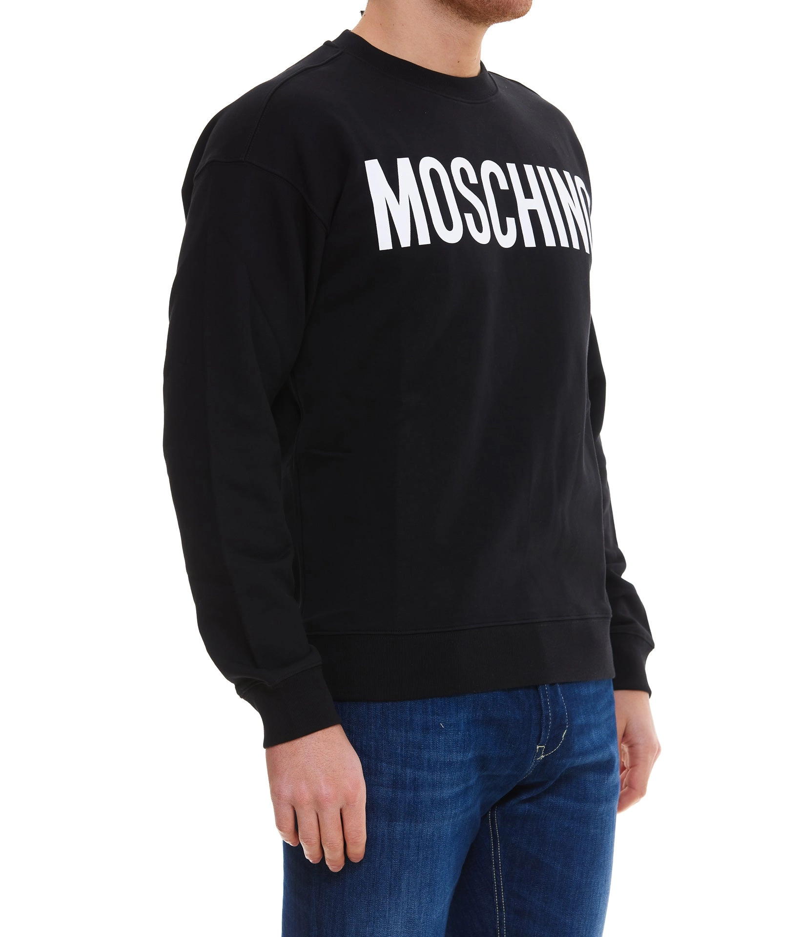Moschino Crewneck Logo Printed Sweatshirt