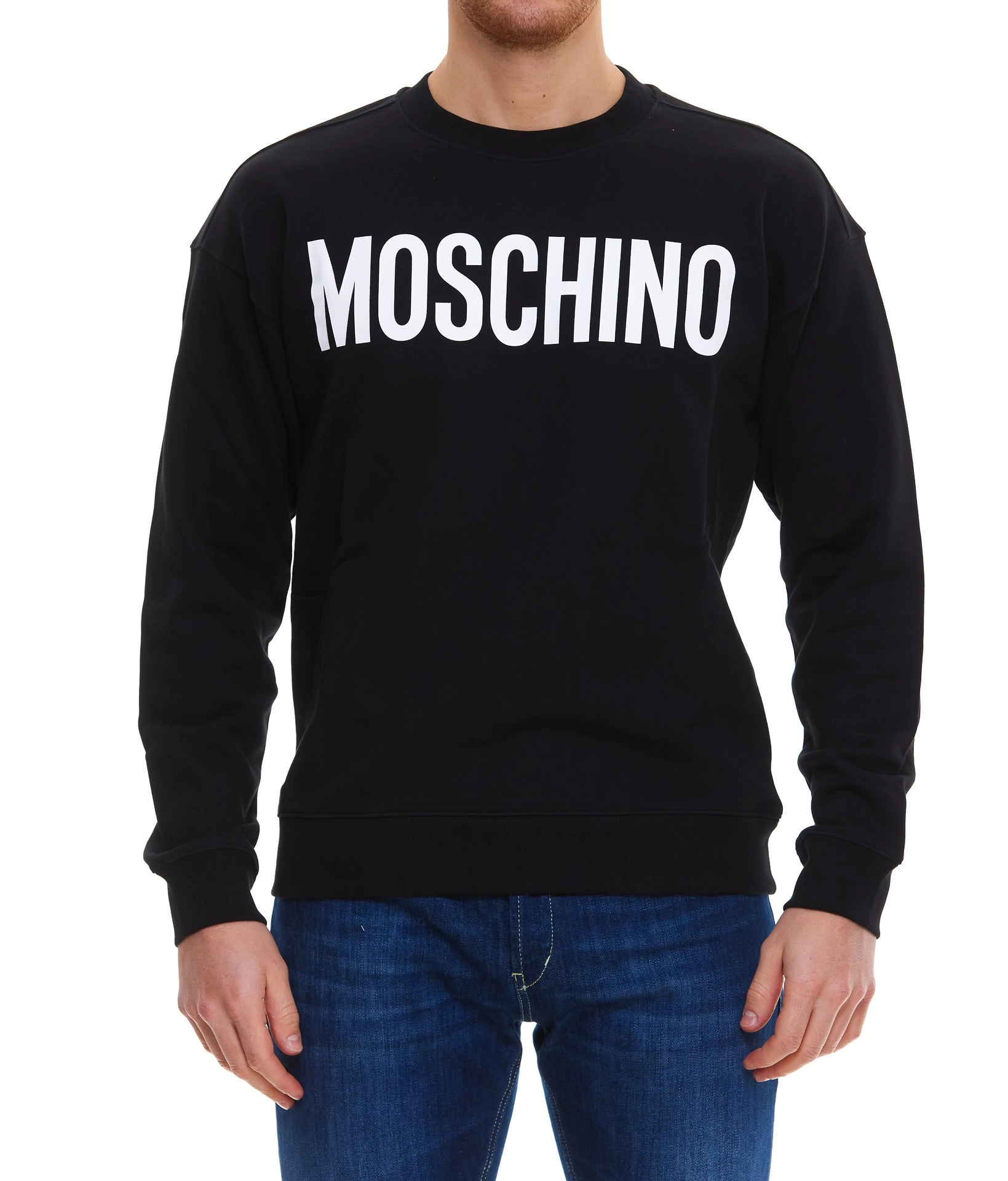 Moschino Crewneck Logo Printed Sweatshirt