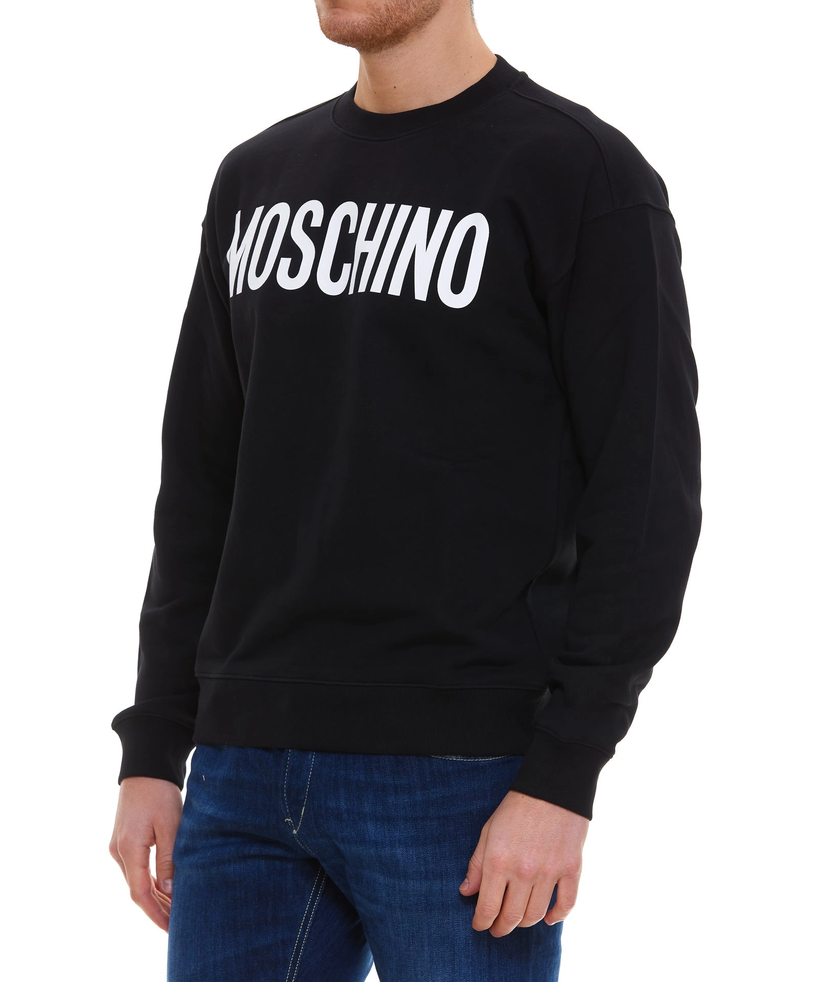 Moschino Crewneck Logo Printed Sweatshirt
