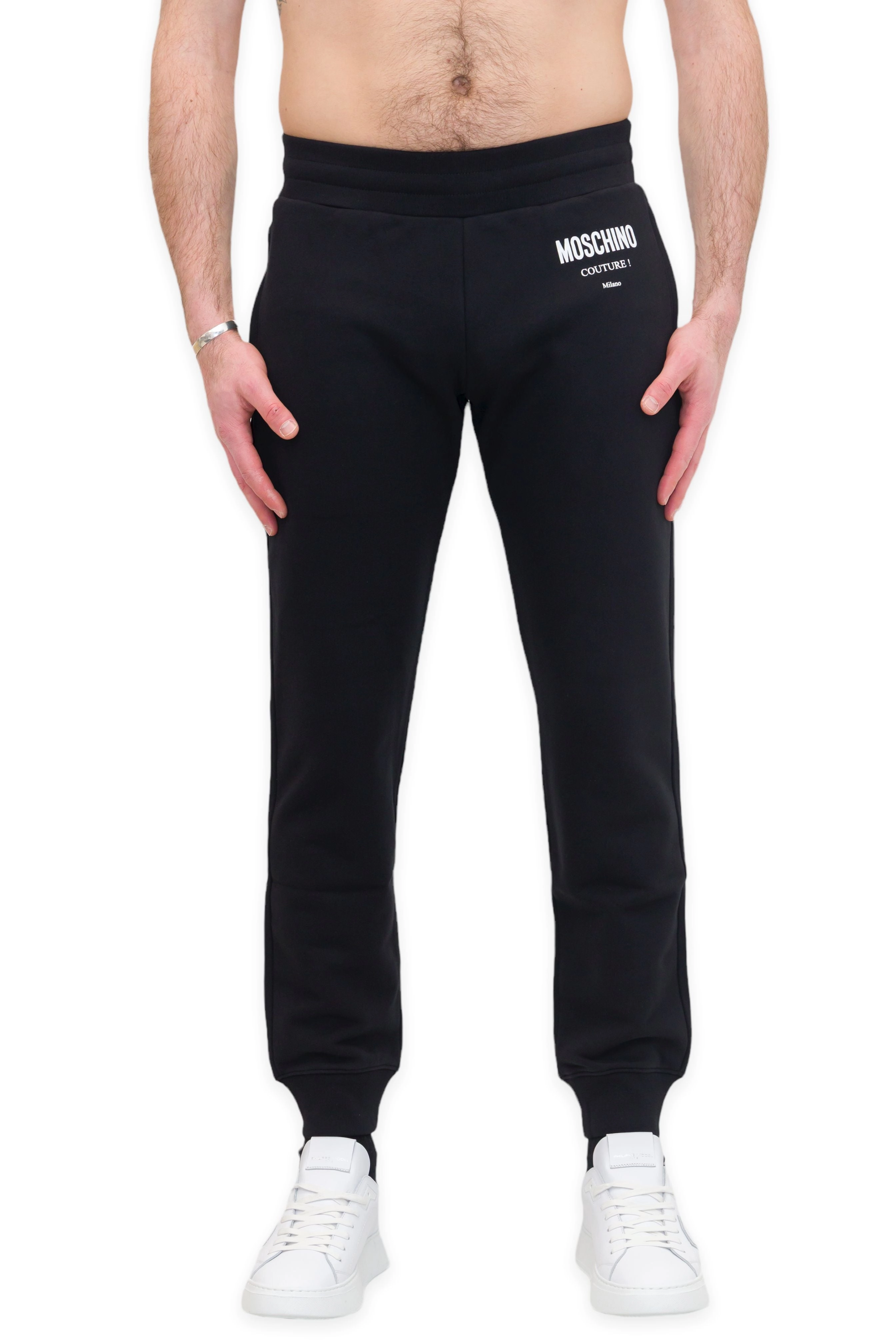 Moschino Logo Printed Jogging Pants