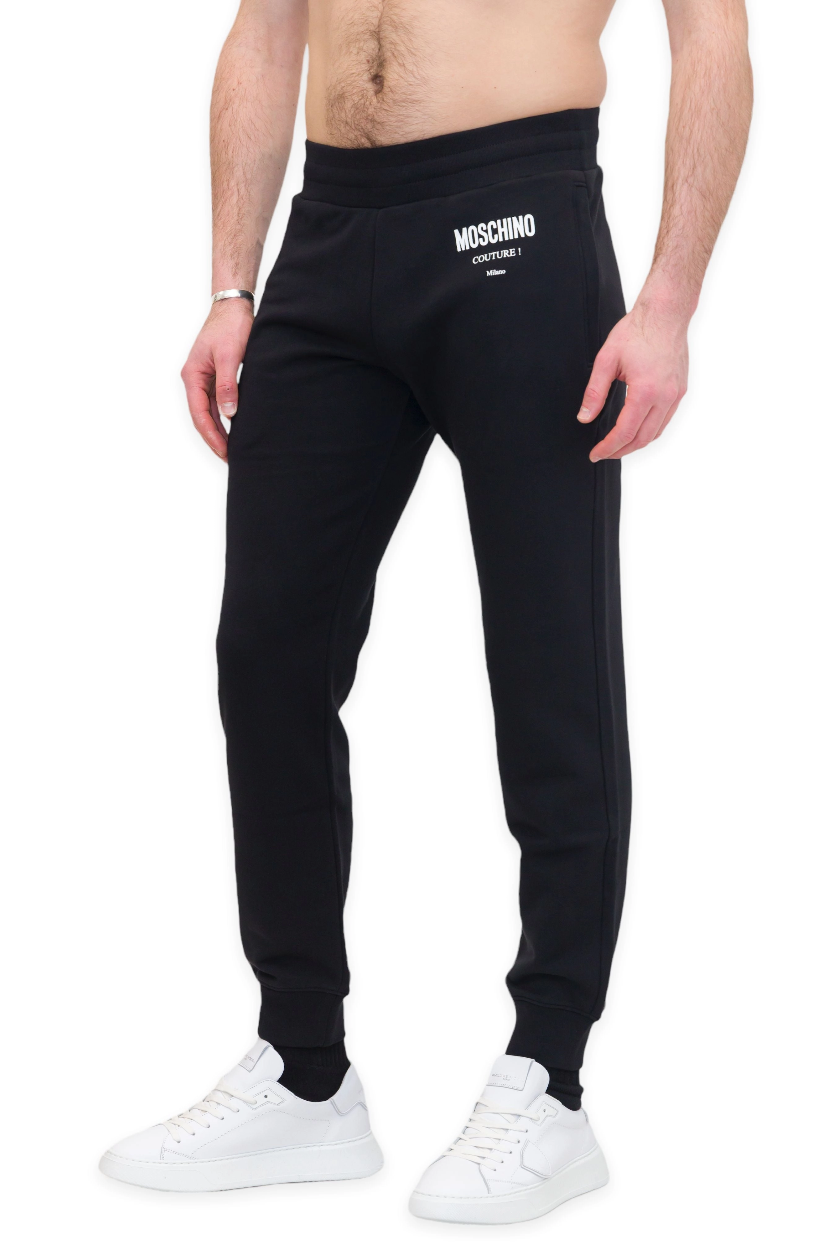 Moschino Logo Printed Jogging Pants