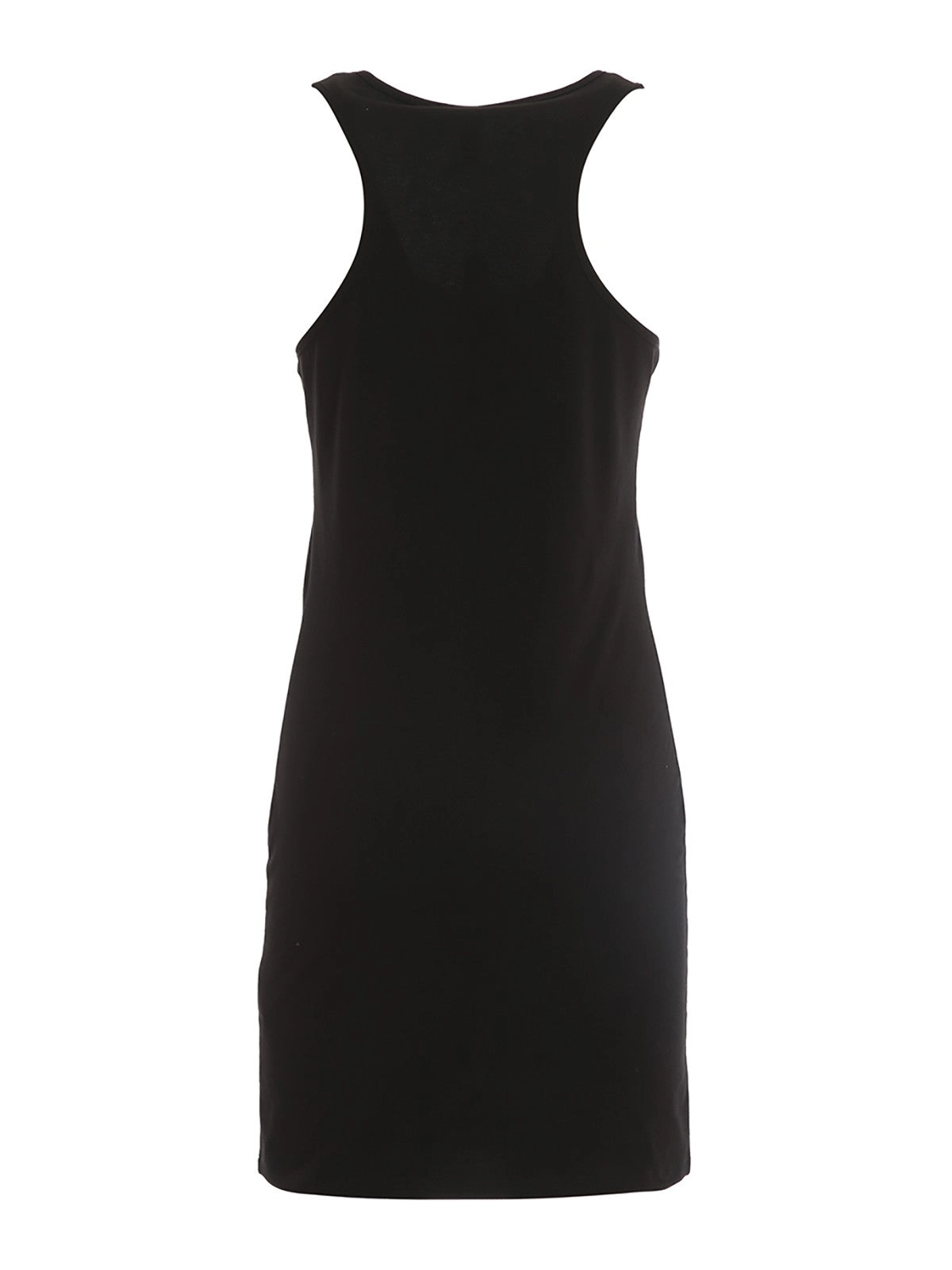 Moschino Logo Printed Sleeveless Dress