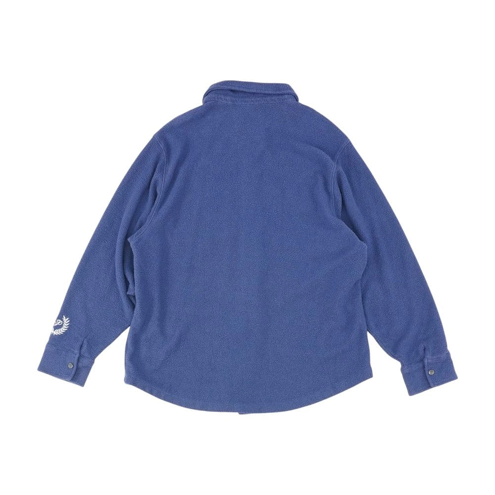 Navy Solid Button Down