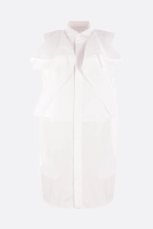 poplin sleeveless dress