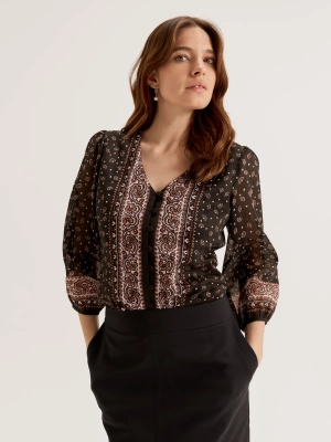 Portofino Paisley Blouse