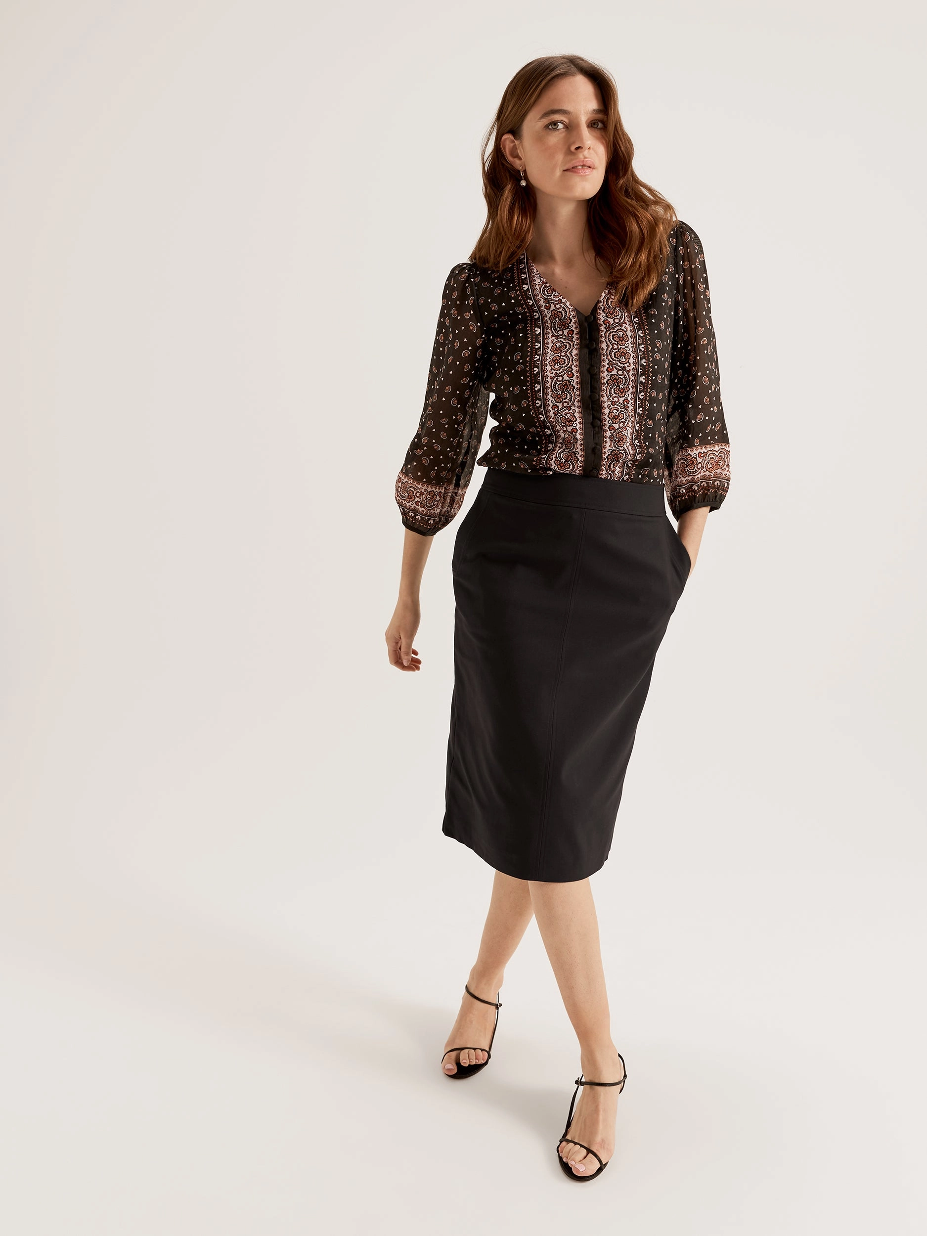 Portofino Paisley Blouse