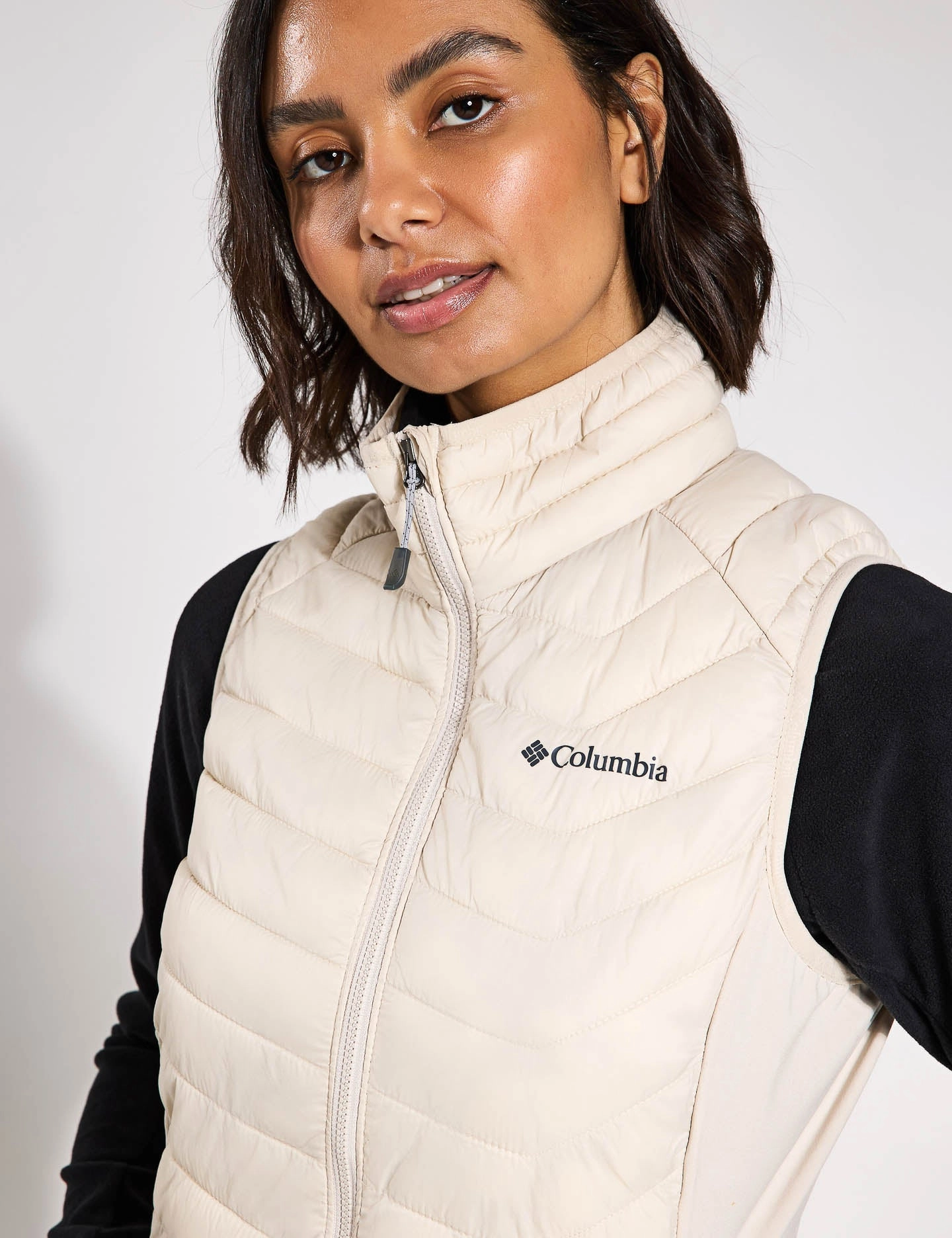 Powder Pass II Hybrid Puffer Gilet - Dark Stone