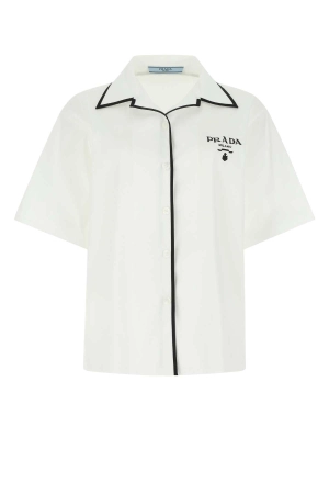 Prada Logo Short-Sleeve Shirt