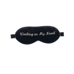 "Working On My Novel" Sleep Mask