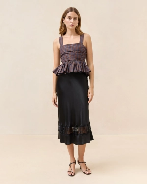 Saskia Silk Skirt