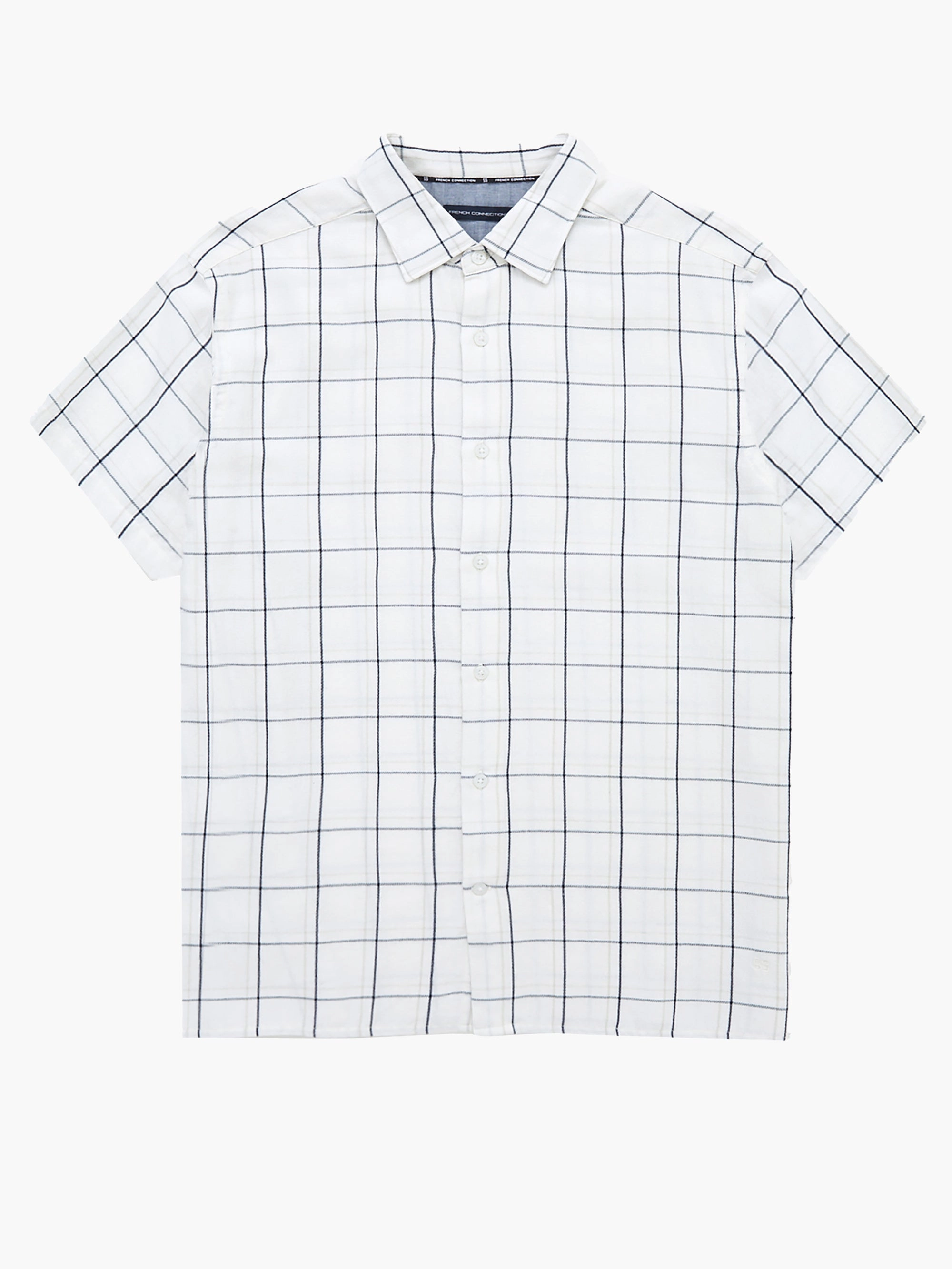 Short Sleeve Tonal Check Shirt
