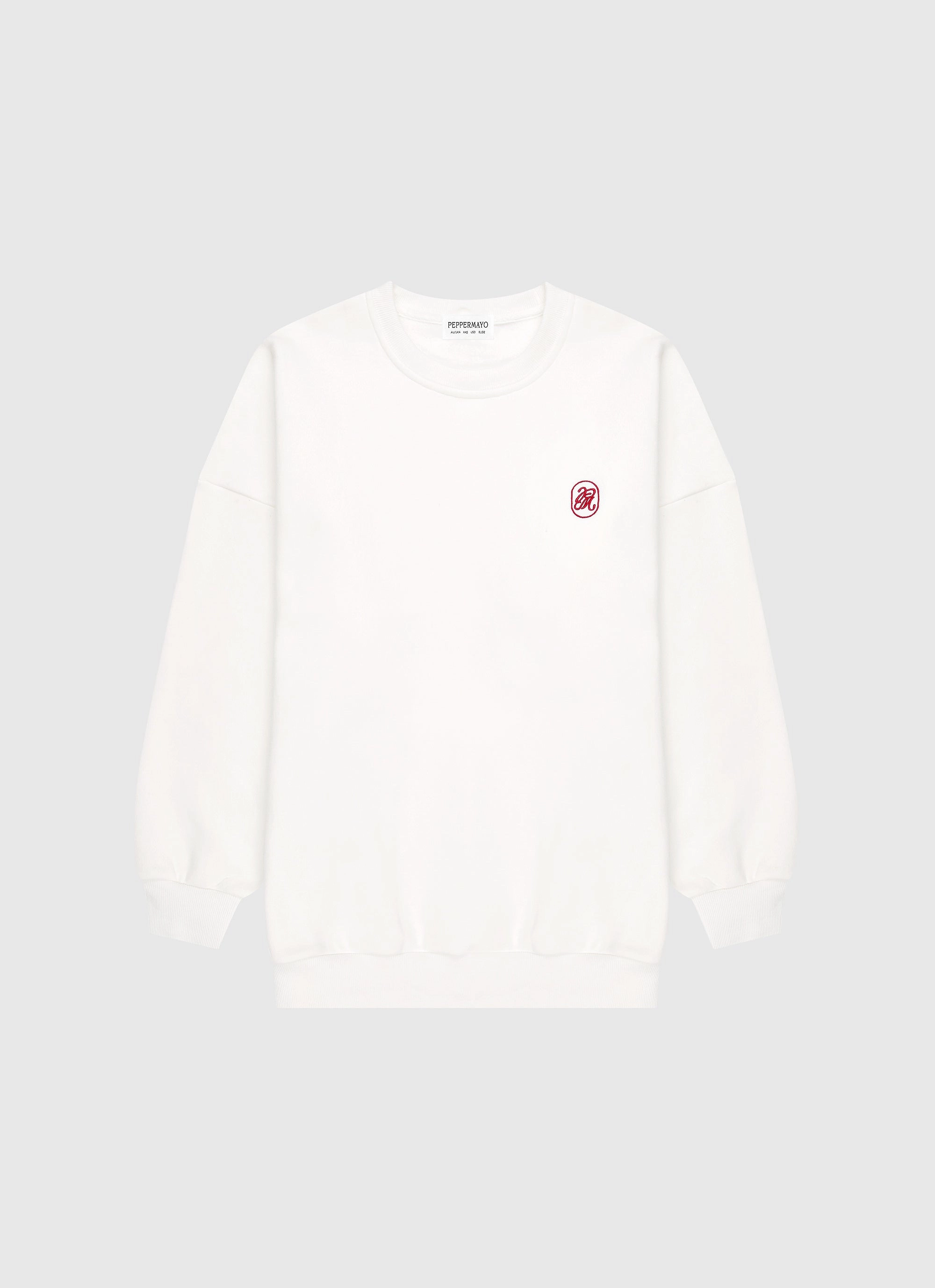 Signature Oversized Sweatshirt - Ivory