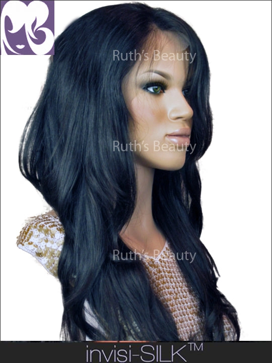 SILK TOP LACE WIG: Robin Virgin Malaysian Professional Cut