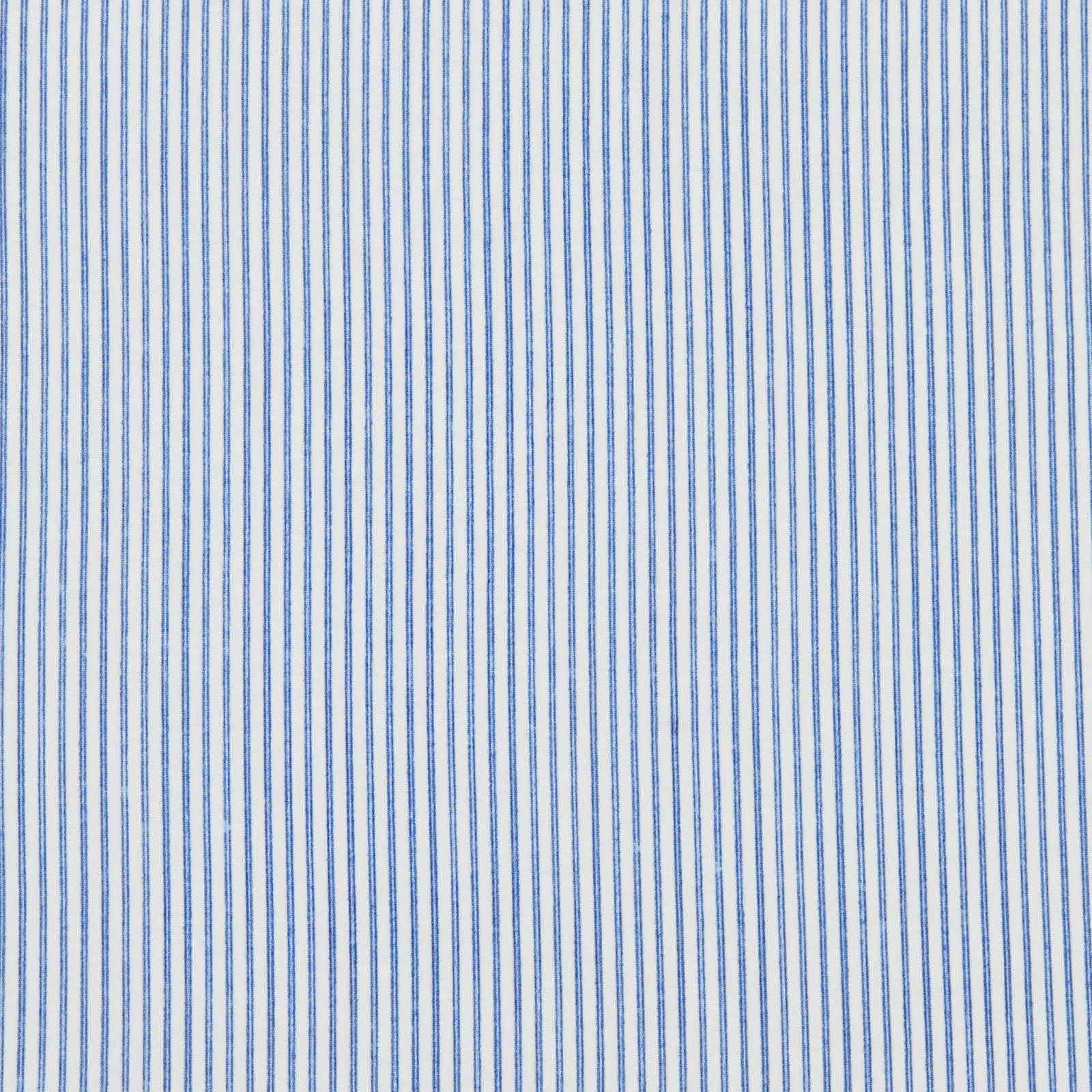 Simple Stripe Pima Knit Nightgown - Blue