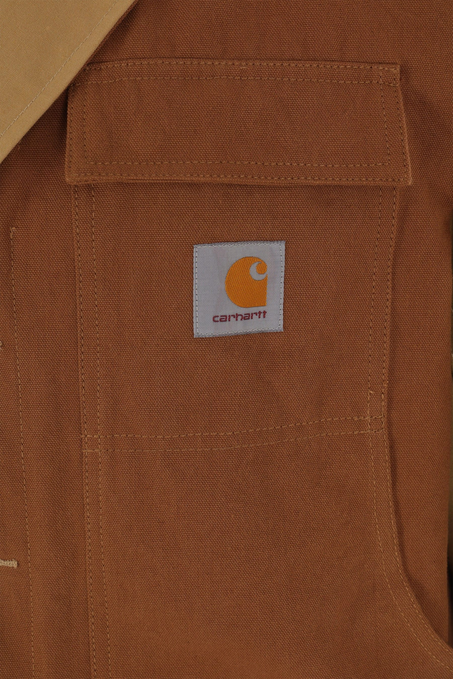 single-breasted jacket in canvas