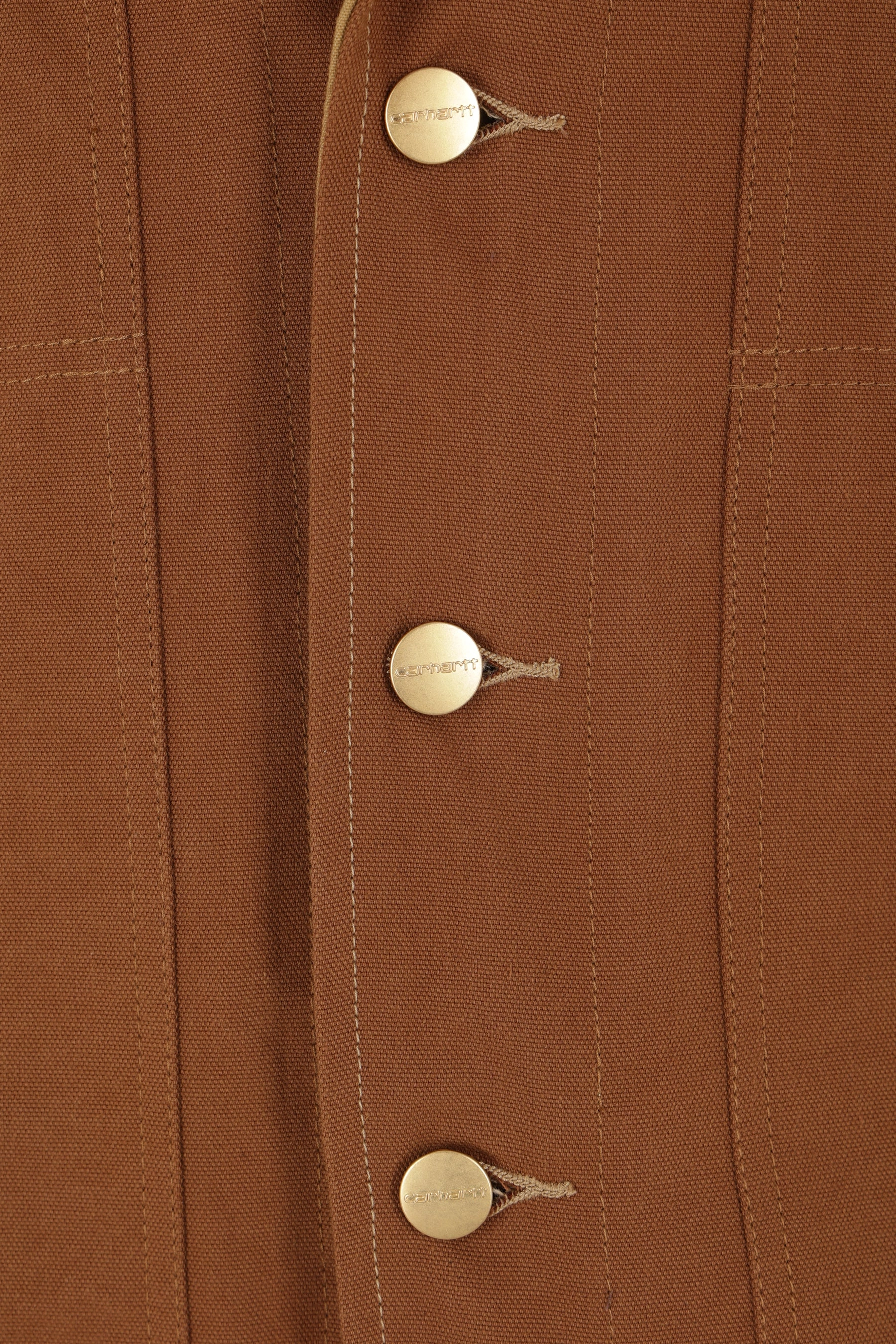 single-breasted jacket in canvas