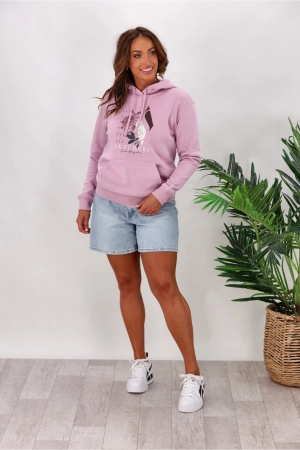 Skechers LA Dreams Pullover Hoodie Dawn Pink