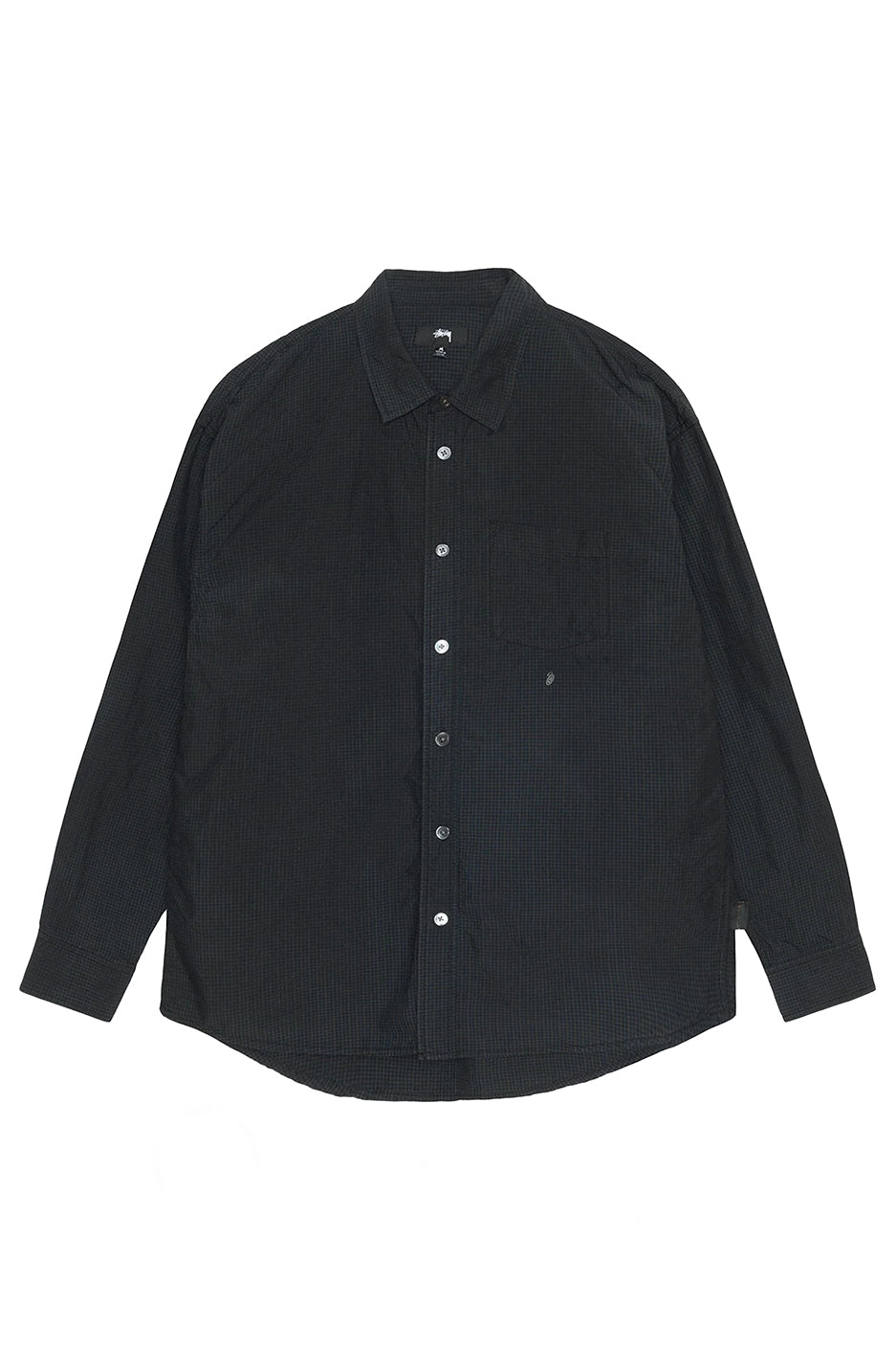 Stussy Classic Sprayed Button Up 'Blue'