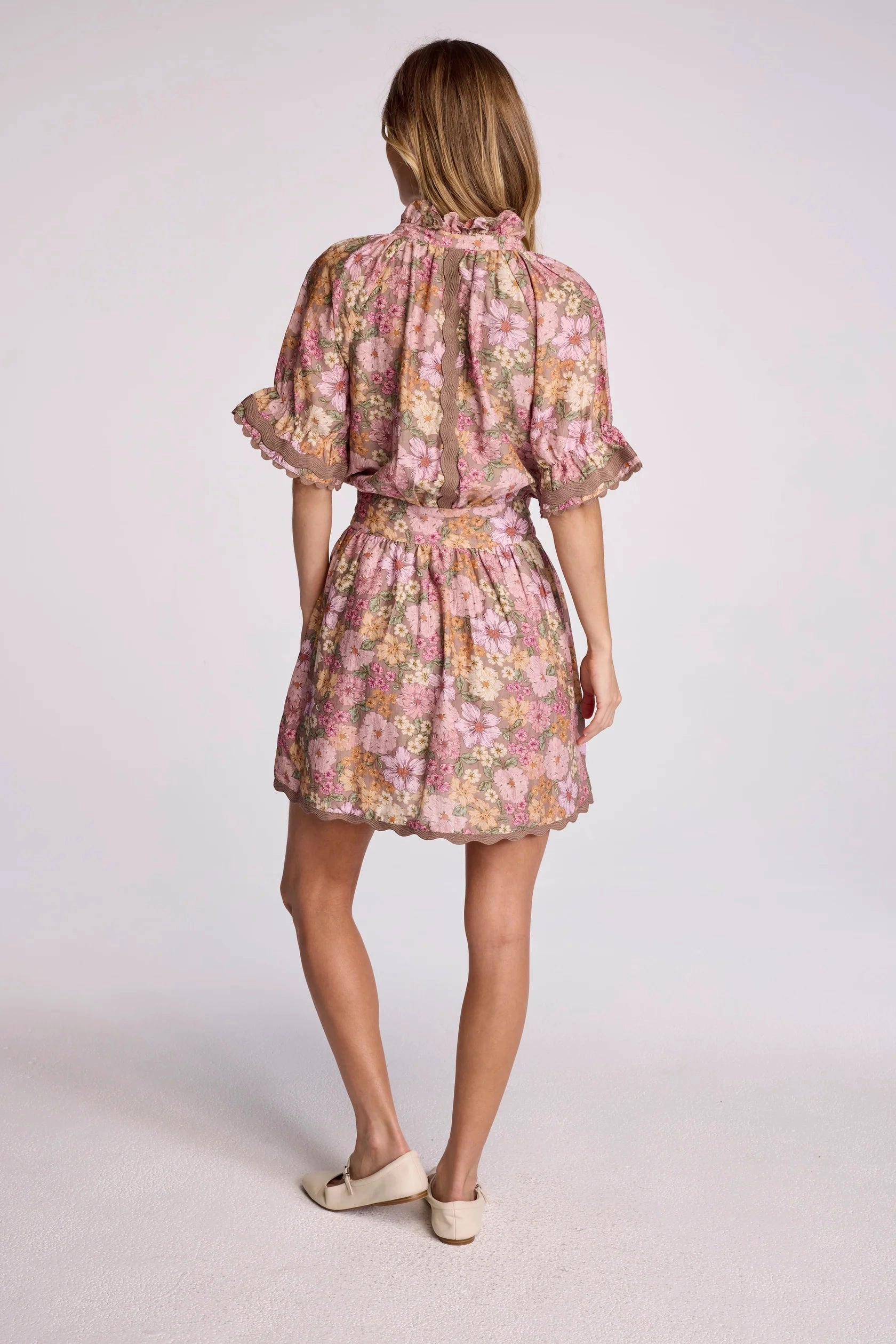Su207 Dusk Floral Dress