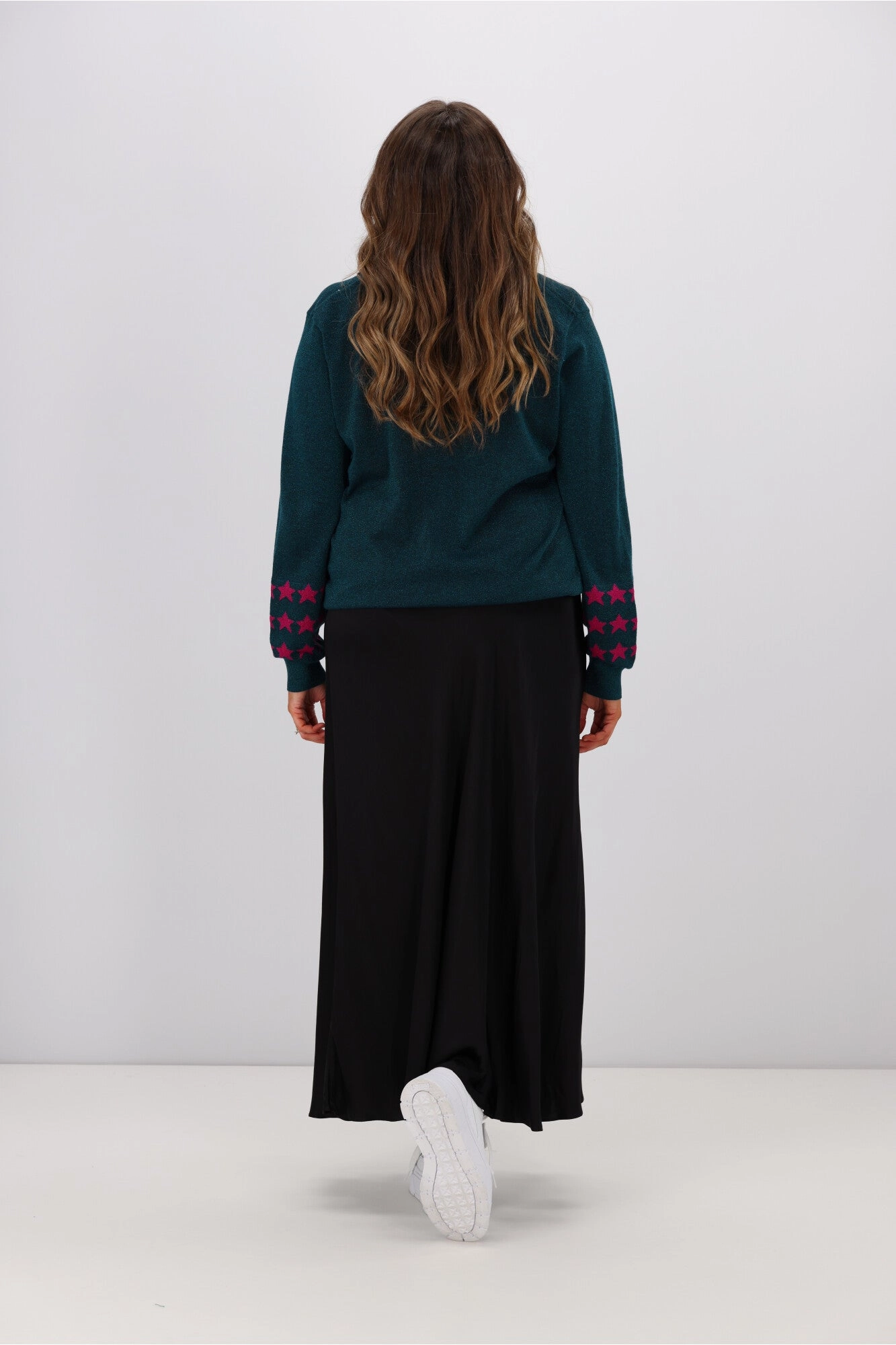 Sugarhill Brighton Marcella V Neck Jumper Teal
