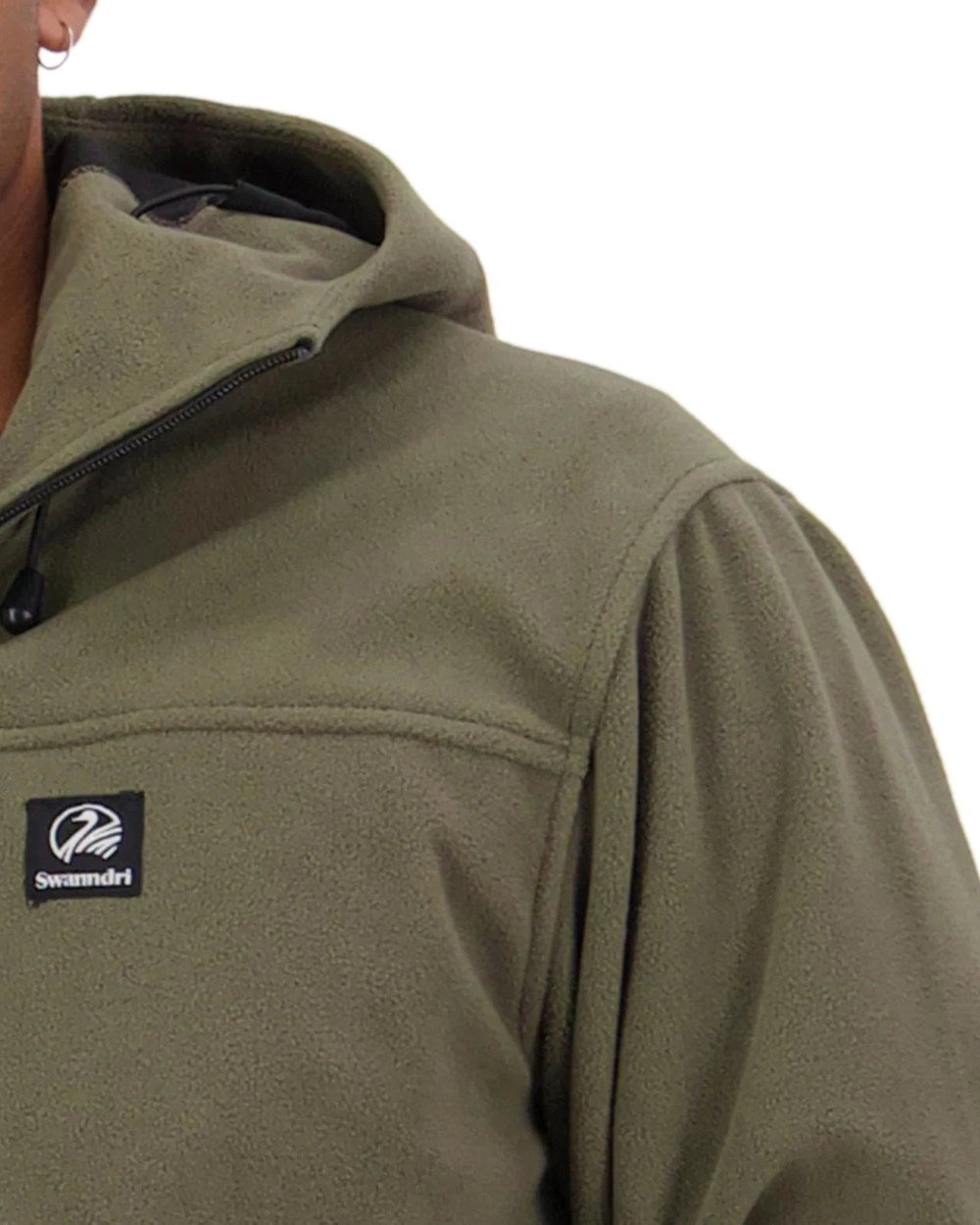 Swanndri Mens Tundra V2 Technical Fleece Anorak