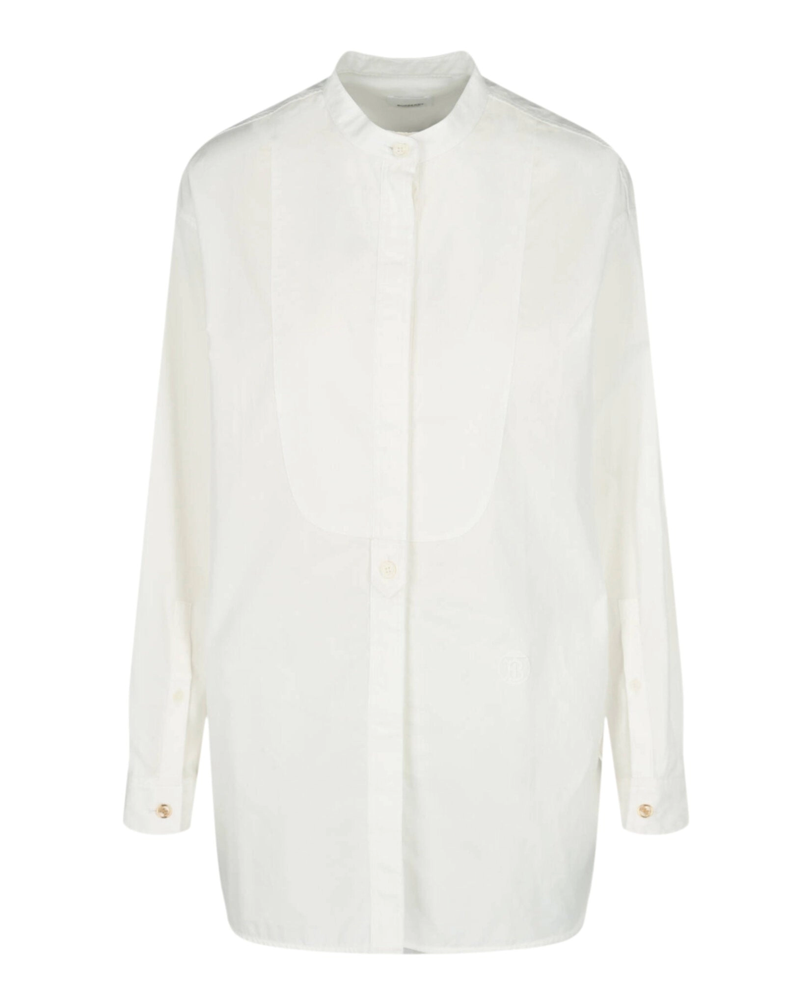 'TB' Cotton Long Sleeve Shirt