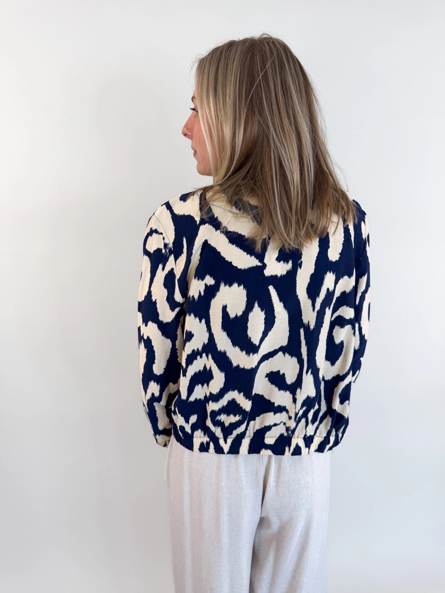 Thais Printed Woven Jacket