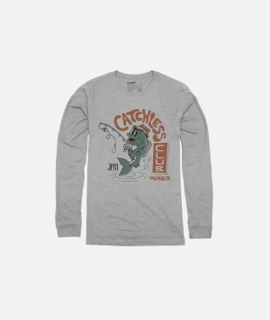 Tot Catchless Club Long Sleeve - Heather Grey